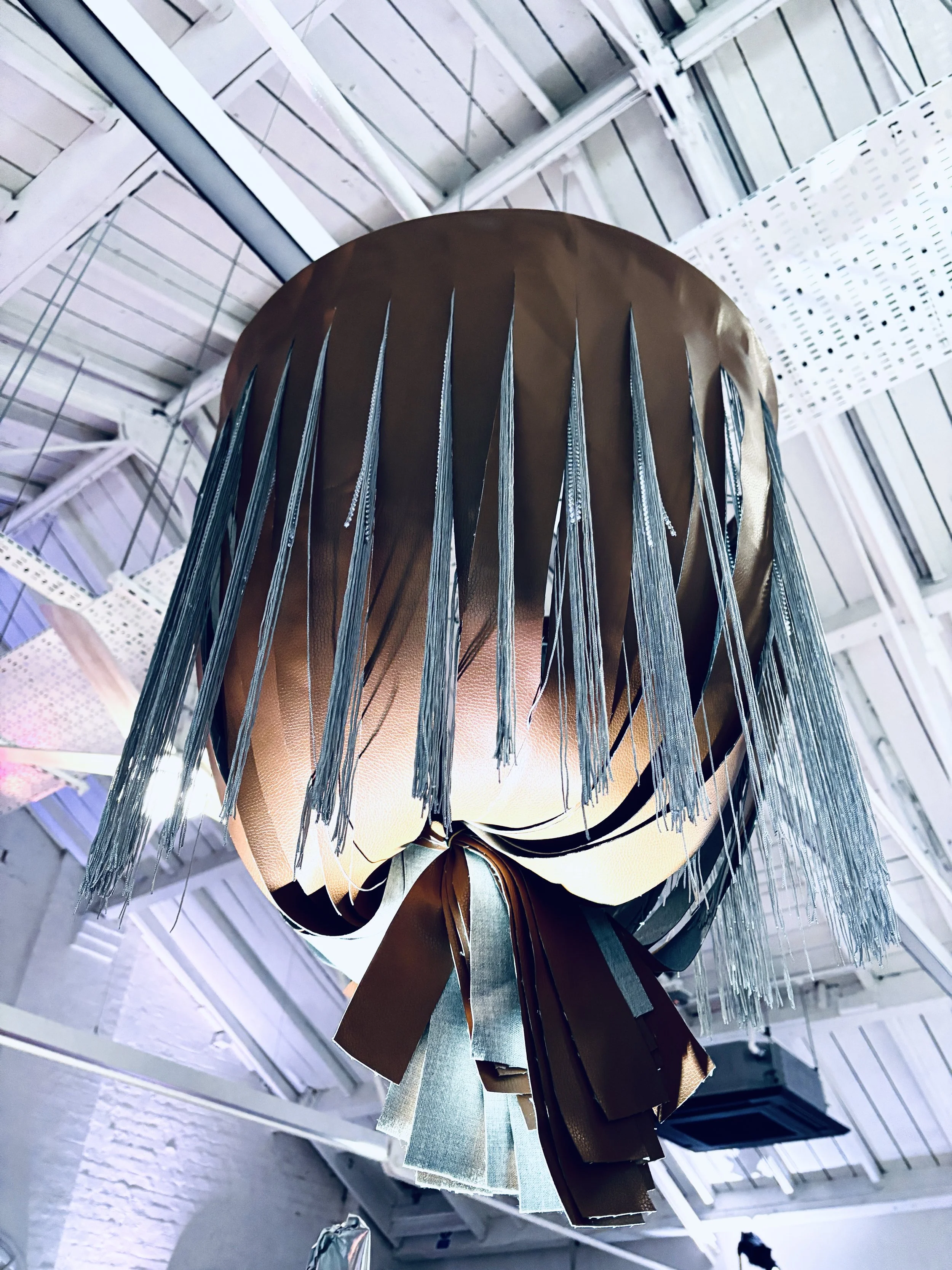 We made a giant tassel suspended from the ceiling as part of our brand for amazon influencers event in London