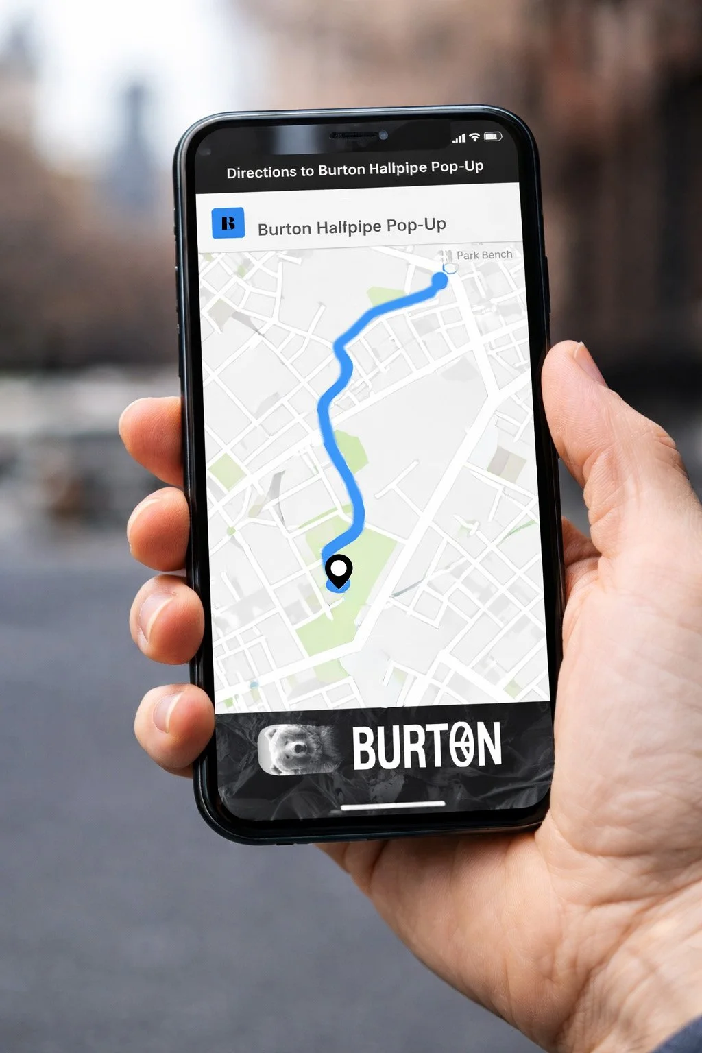 MAP TO POP-UP VIA QR CODE