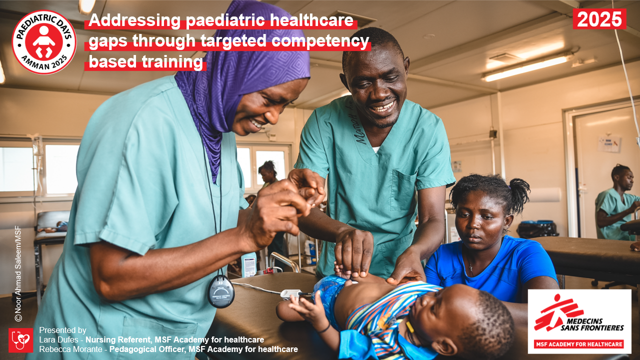 ADDRESSING PEDIATRIC HEALTHCARE GAPS THROUGH TARGETED COMPETENCY-BASED TRAINING
