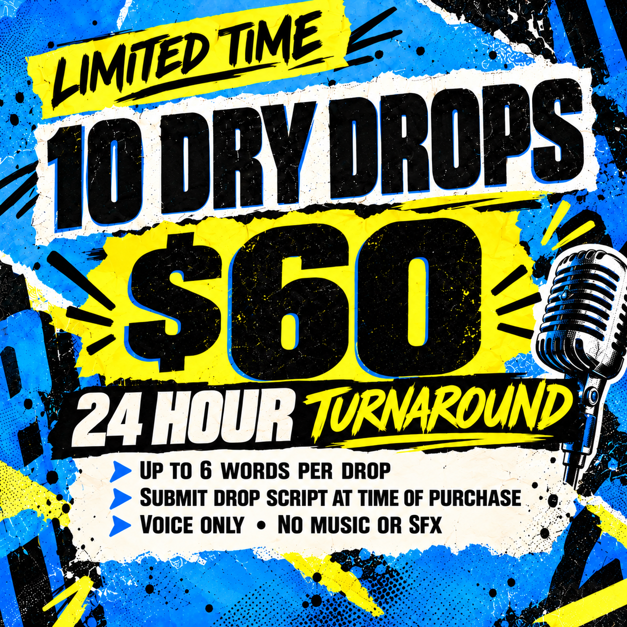 10 DRY DROPS — LIMITED-TIME DEAL