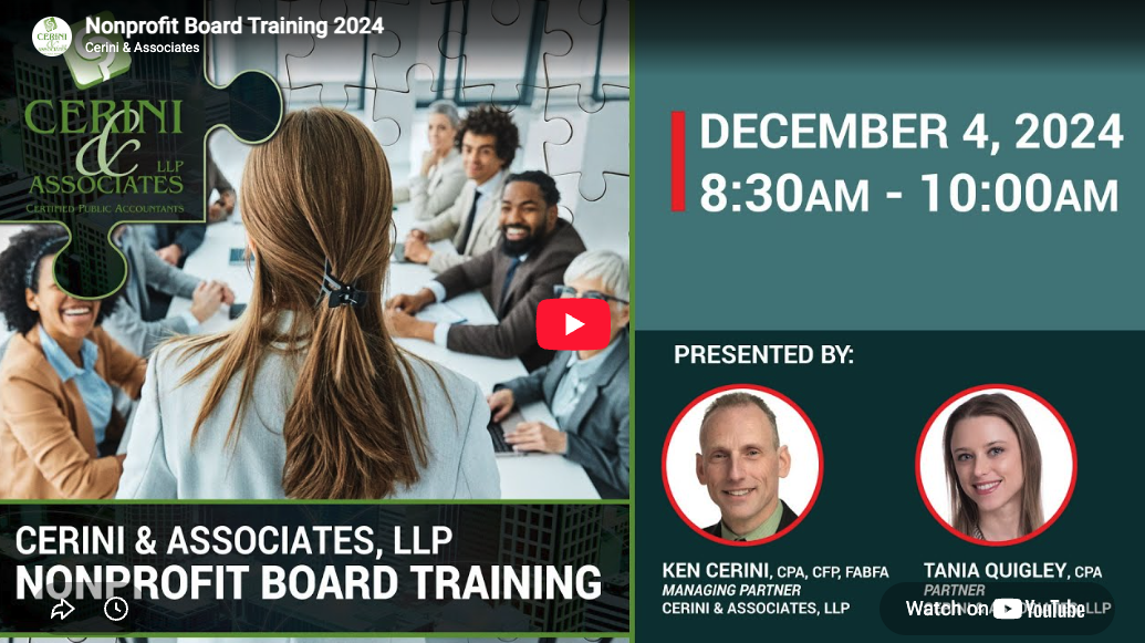 Nonprofit Board Training (2024)