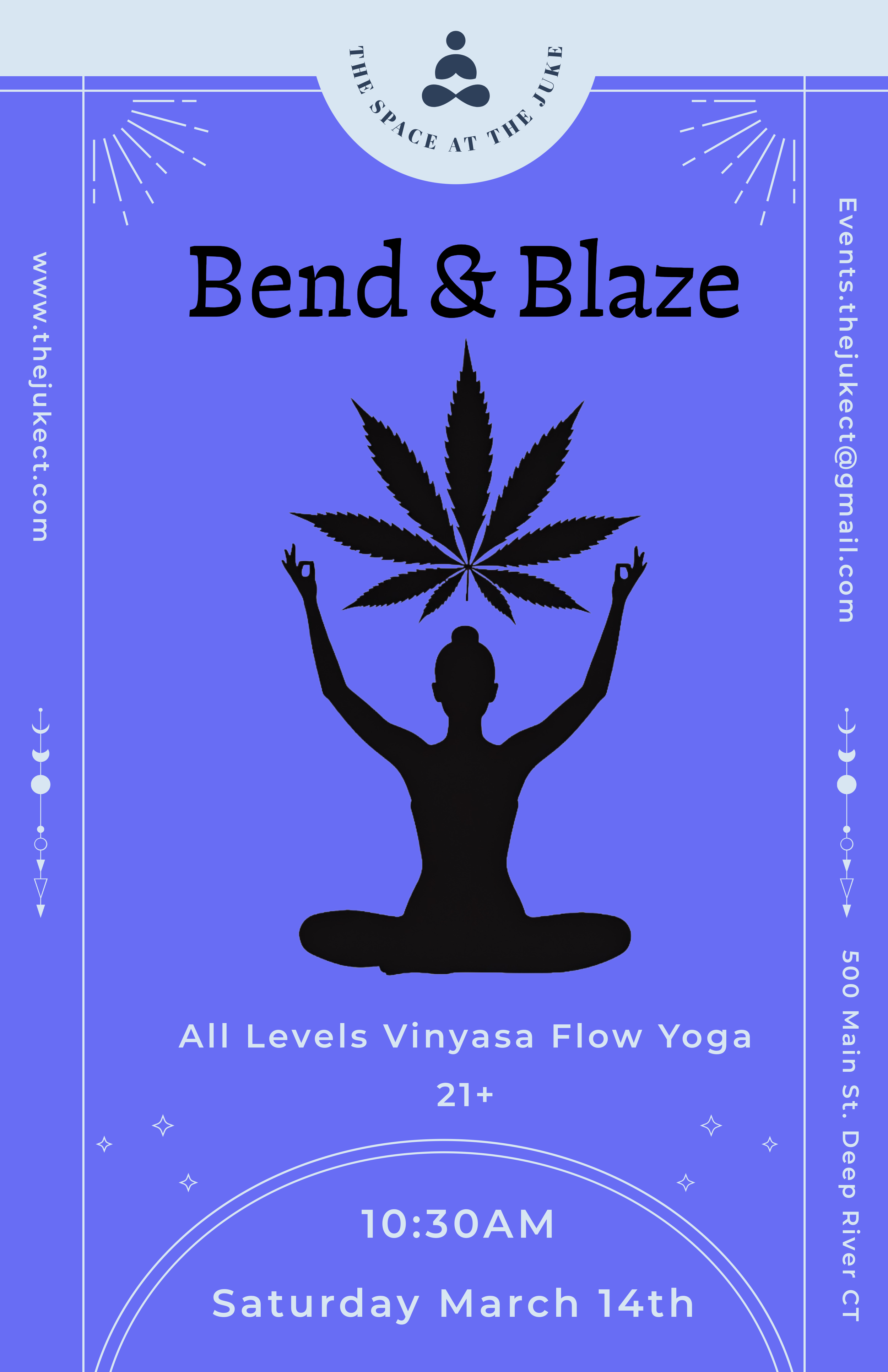 Bend and Blaze Cannabis Yoga