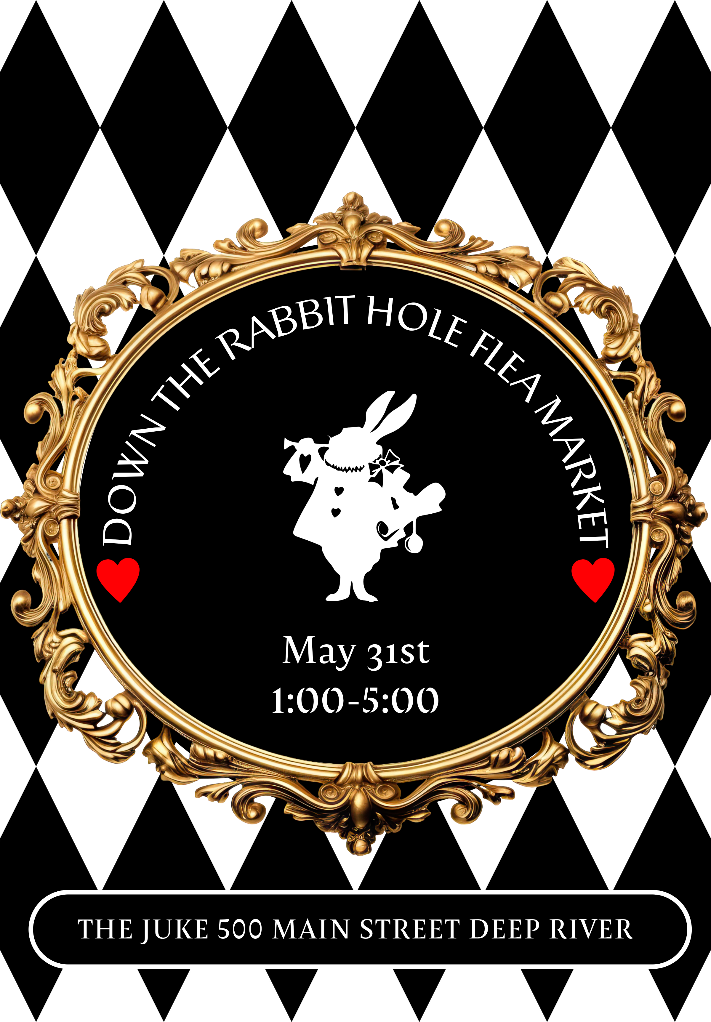 Down the Rabbit Hole flea market in thE sPAcE