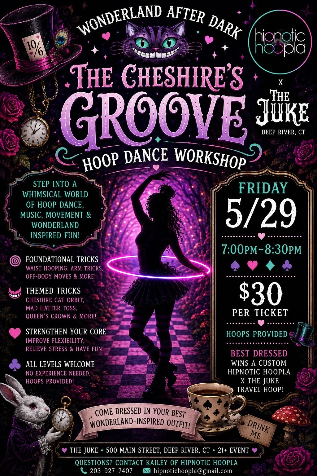 Wonderland After Dark: Hoop Dance Workshop