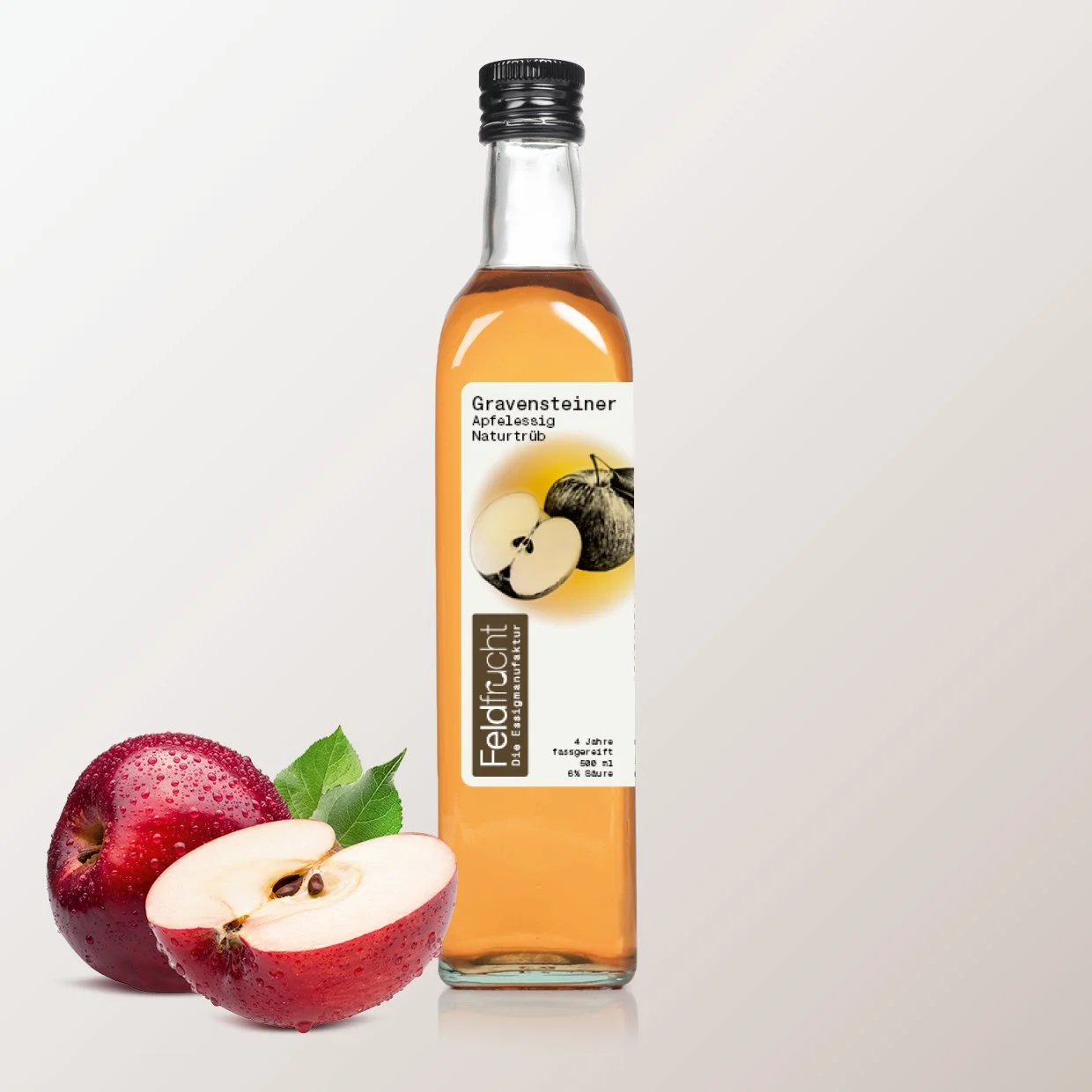 Gravensteiner Apfelessig Naturtrüb