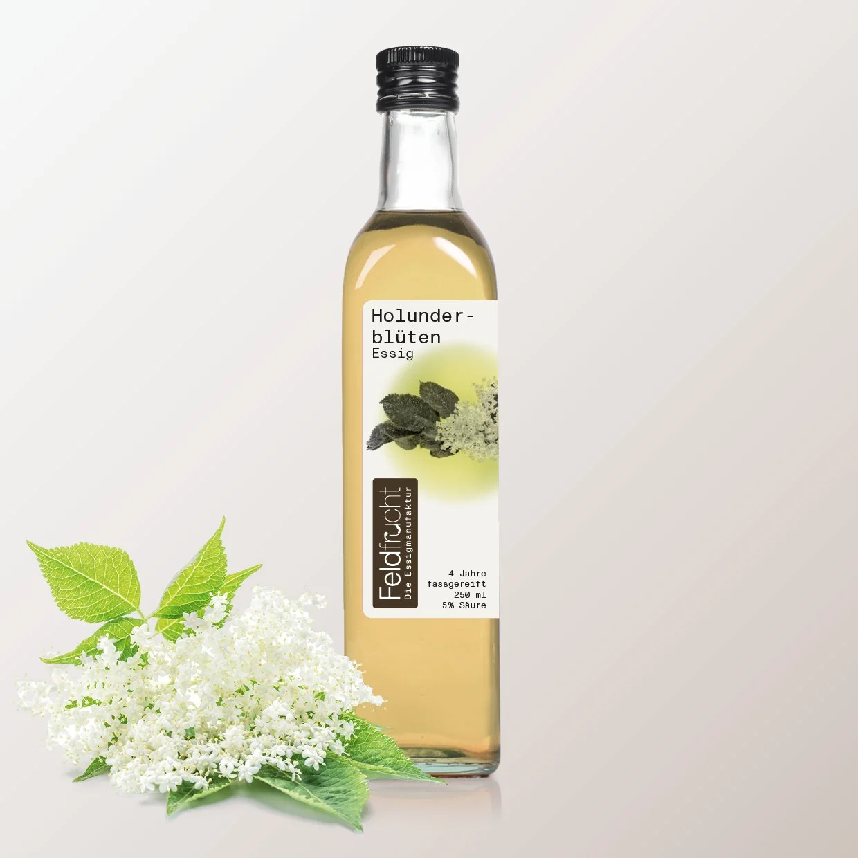 Holunderblüten Essig