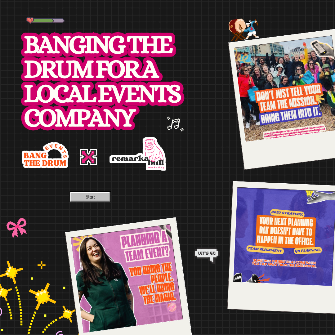 Remarkabull x Bang The Drum Events: Banging the Drum For A Local Events Company