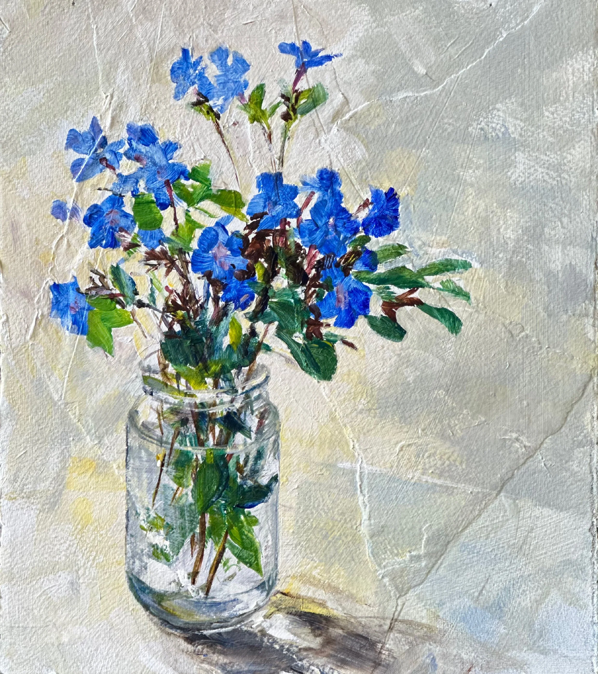 Ceratostigma in jam jar.jpg