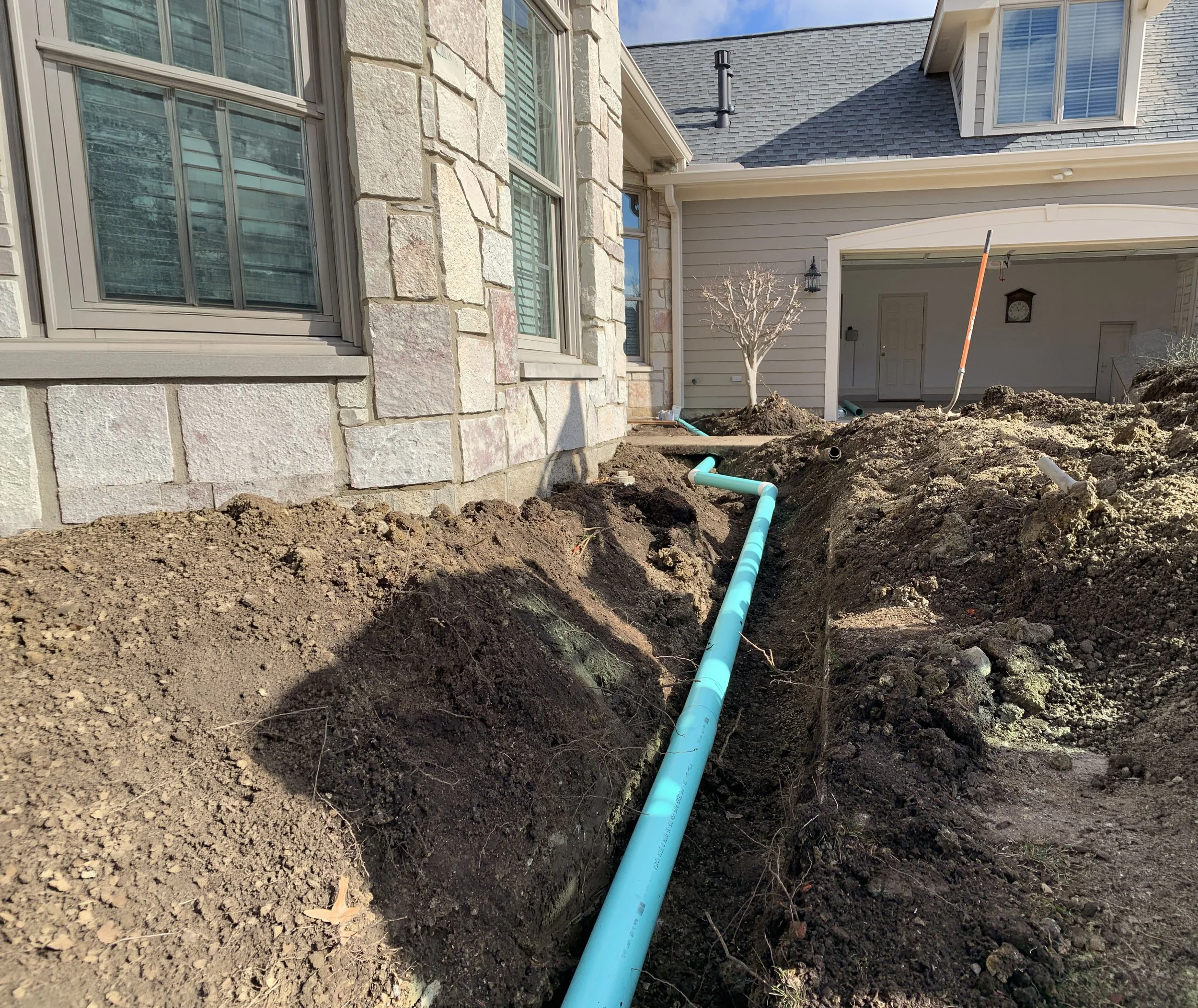 Residential Home Drainage