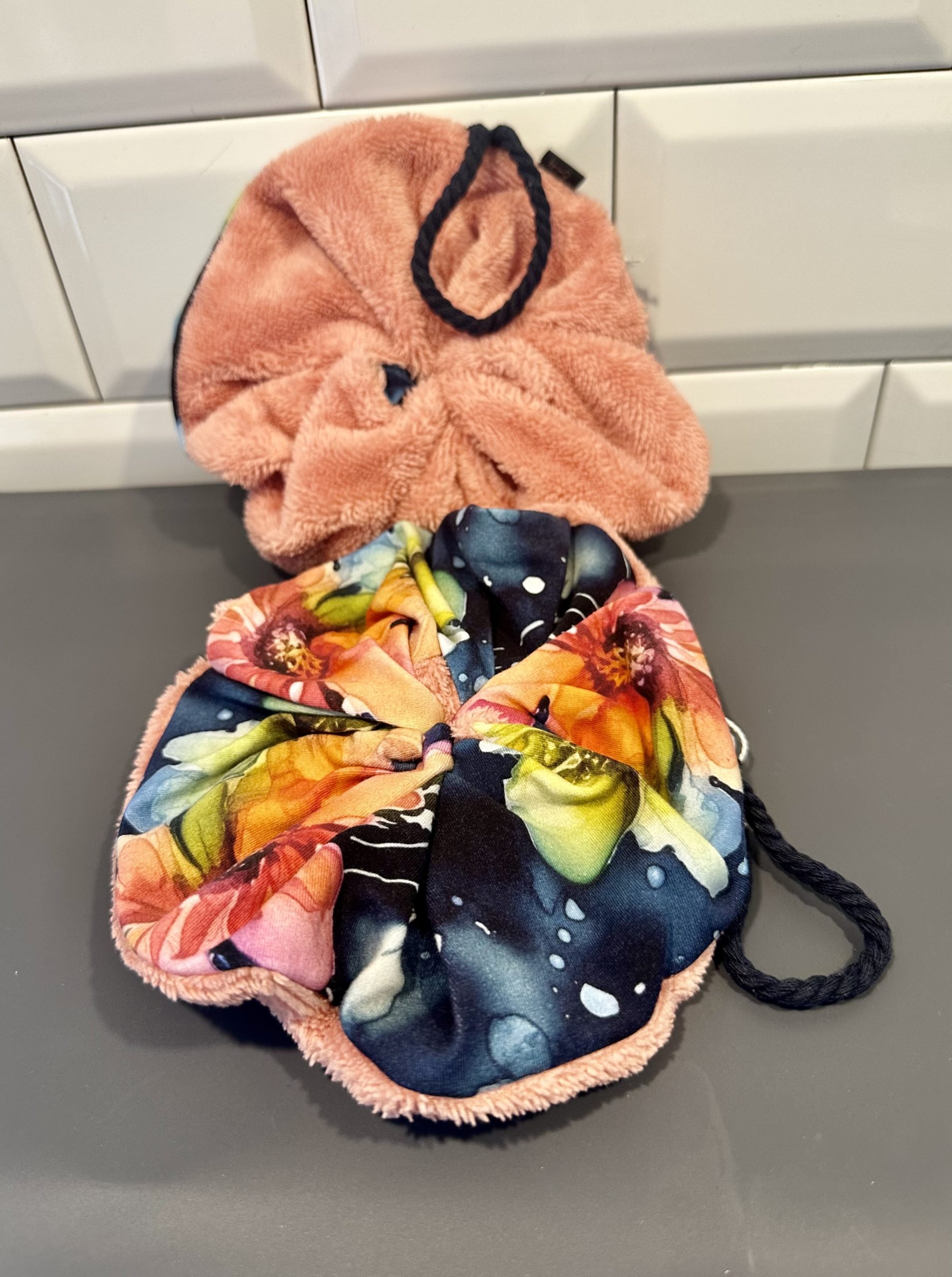 houpette douche fleurs