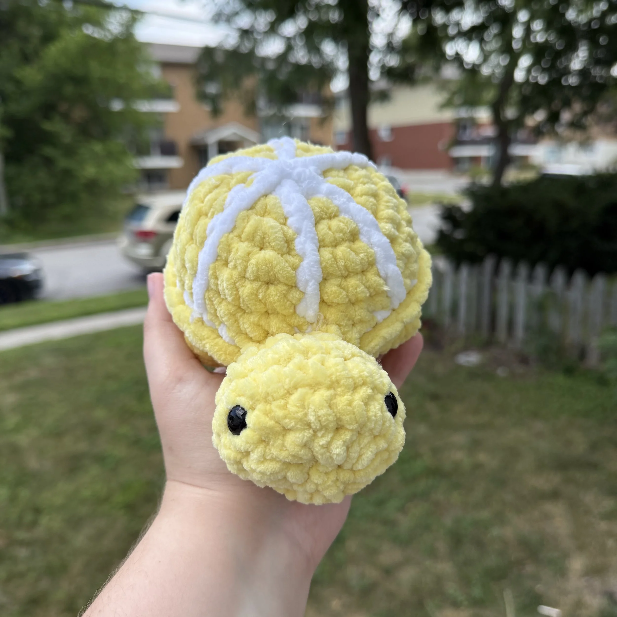 Lemon Turtle $20 Pattern by Happy Turtle Crochet
