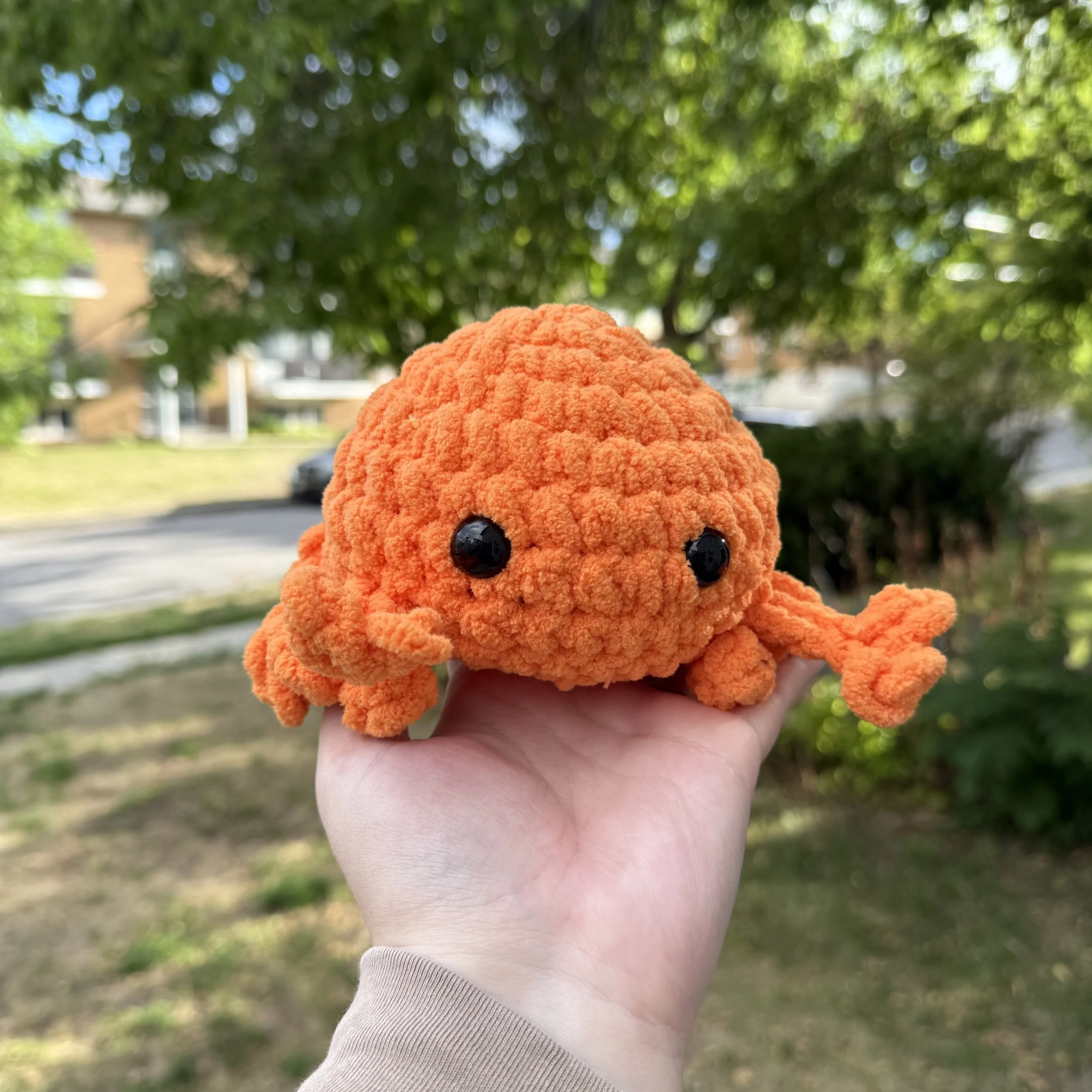 Crab $15 CAD Pattern by Crochet Grove