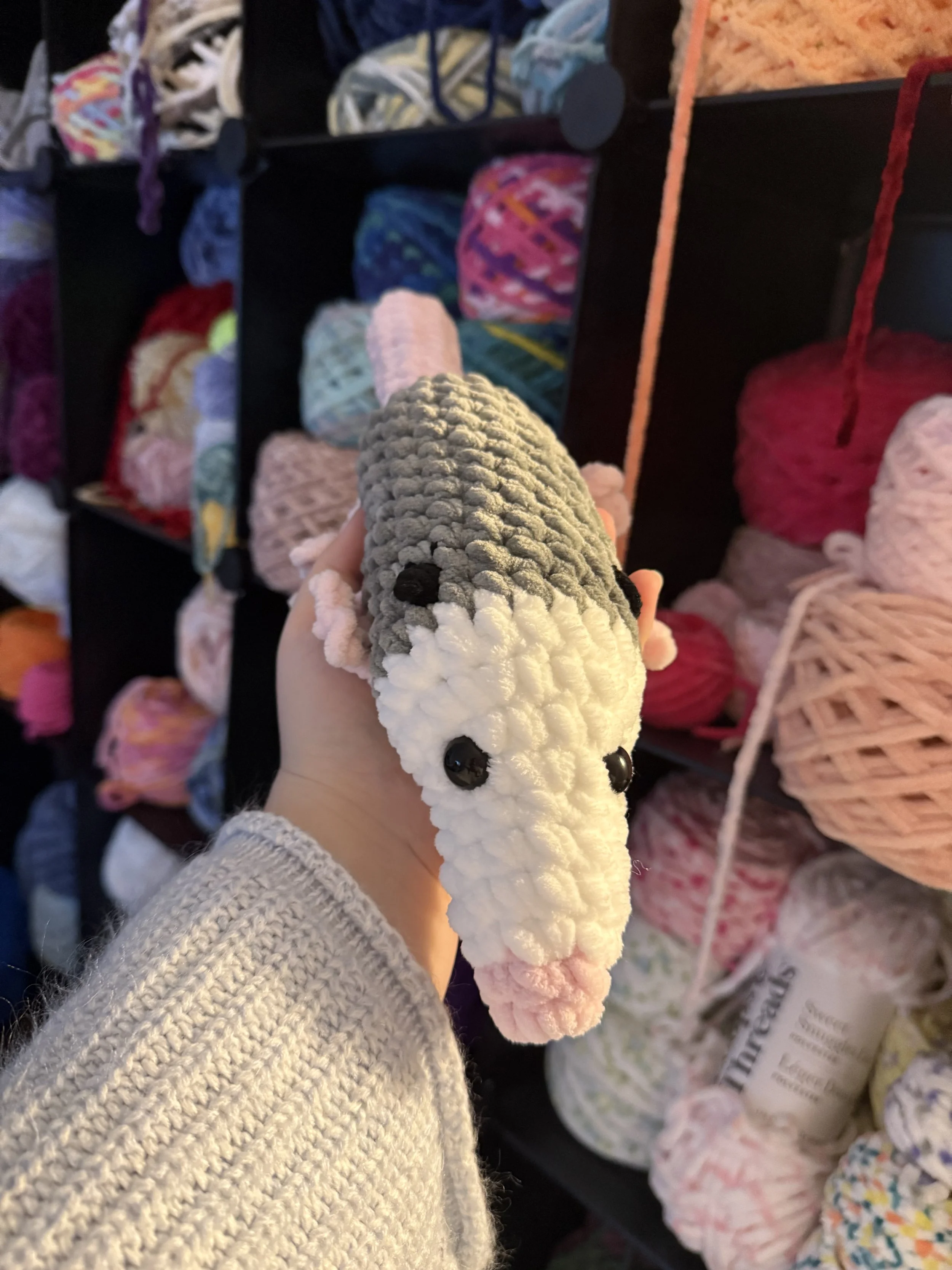 Opossum $15 Pattern by CrochetGrove