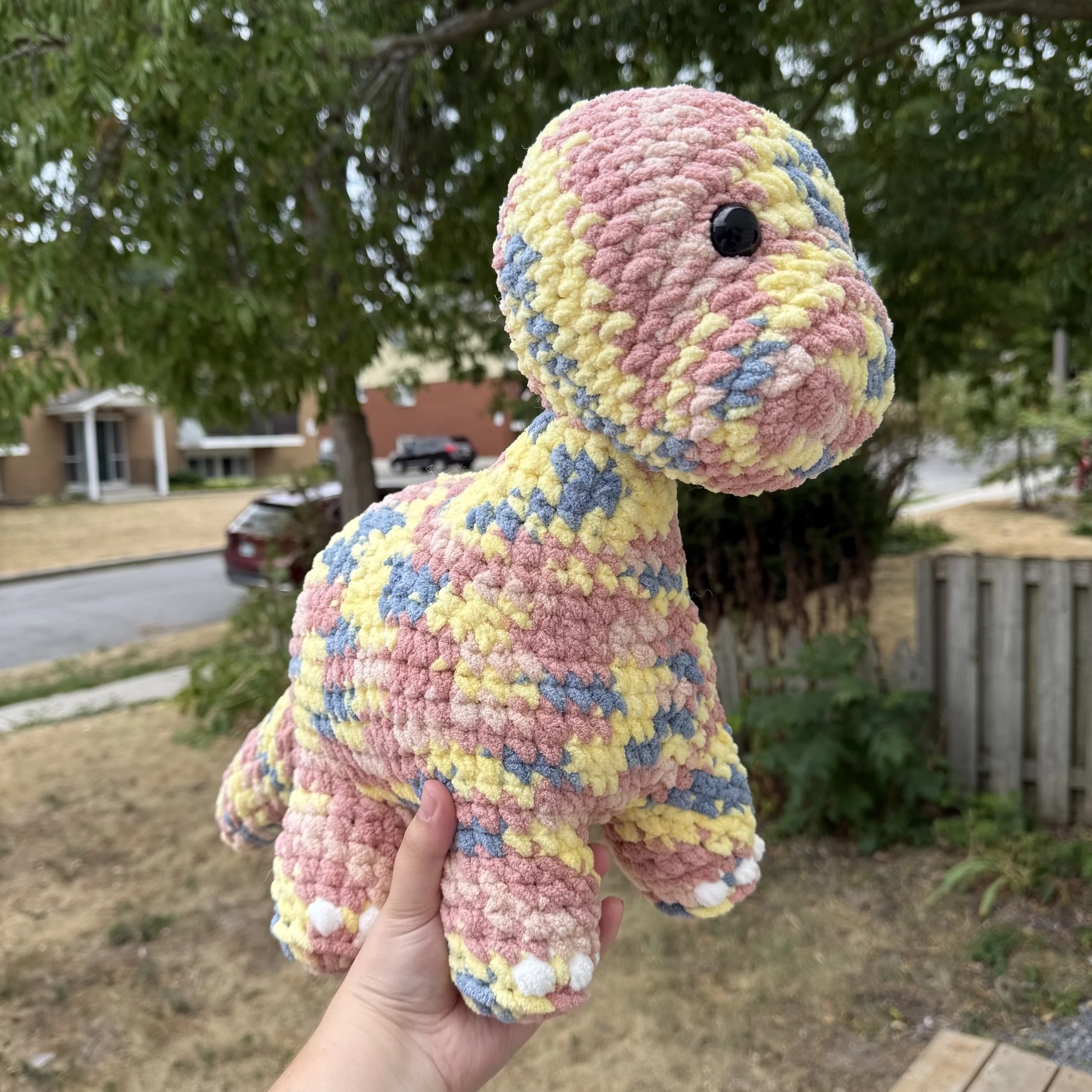 Brontosaurus $55 CAD Pattern by Crochet Grove
