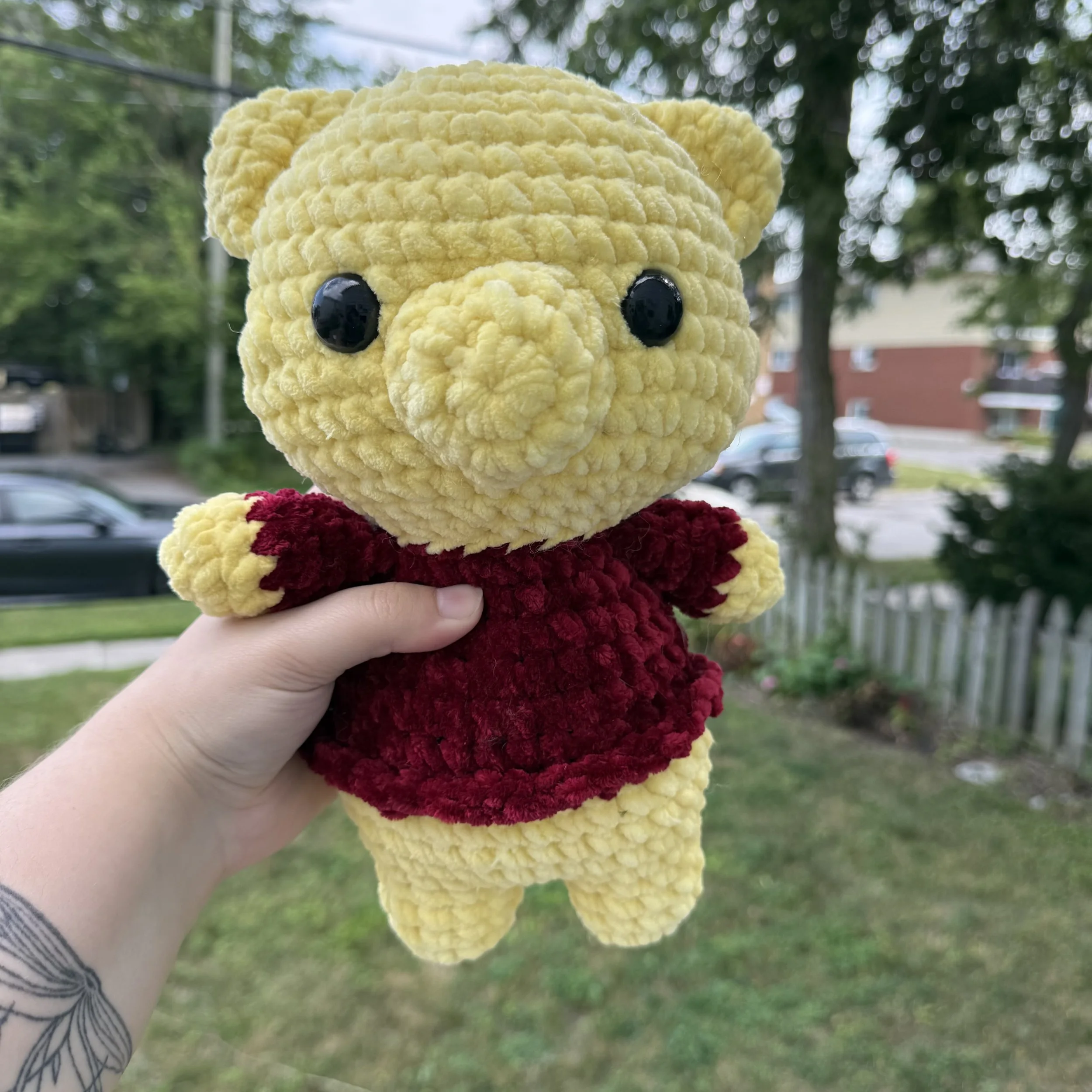Pooh $35 Pattern by Rin.meow21