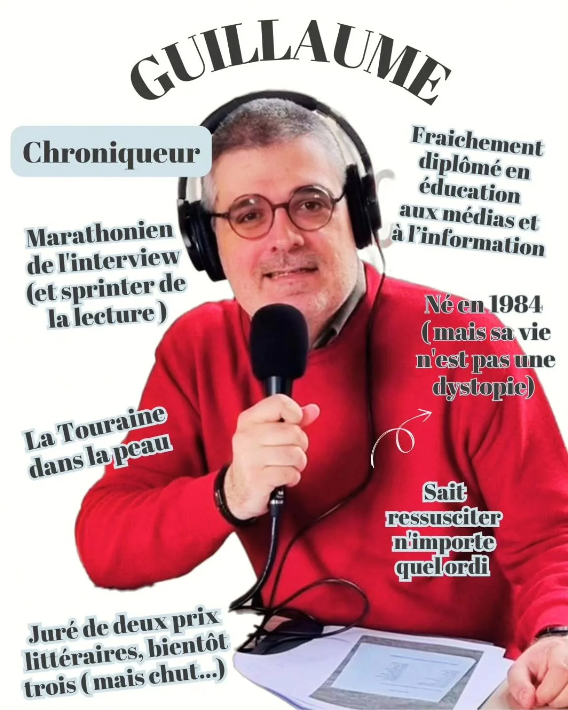 Il s&rsquo;appelle Guillaume, il est conqu&eacute;rant et il rejoint en ce mois d&rsquo;ao&ucirc;t&nbsp;notre bataillon de chroniqueuses et chroniqueurs! 

Rien de plus logique&nbsp;d&rsquo;ailleurs que de voir&nbsp;@gcolombat int&eacute;grer&nbsp;au