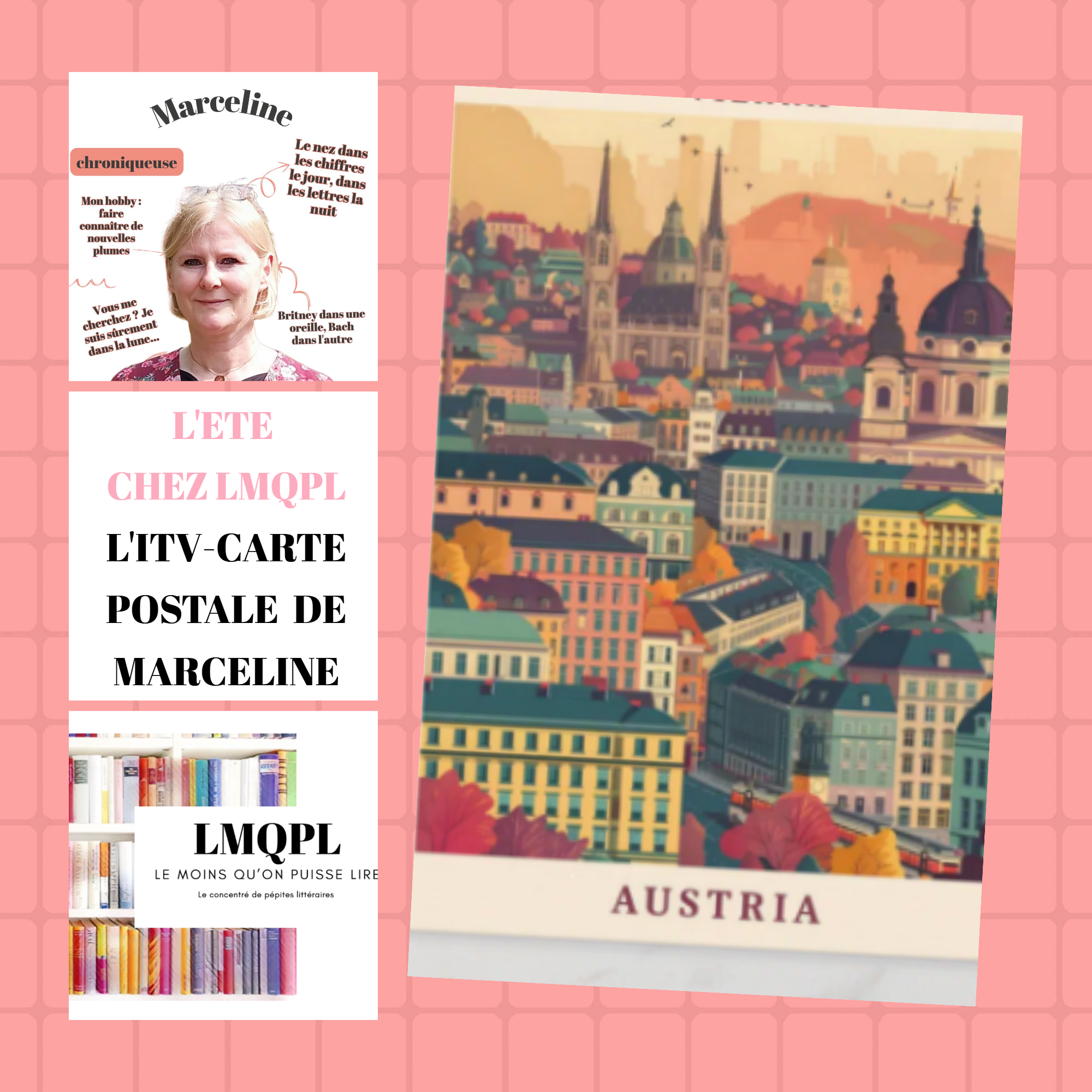 L’équipe LMQPL : L’interview-carte postale de Marceline Bodier