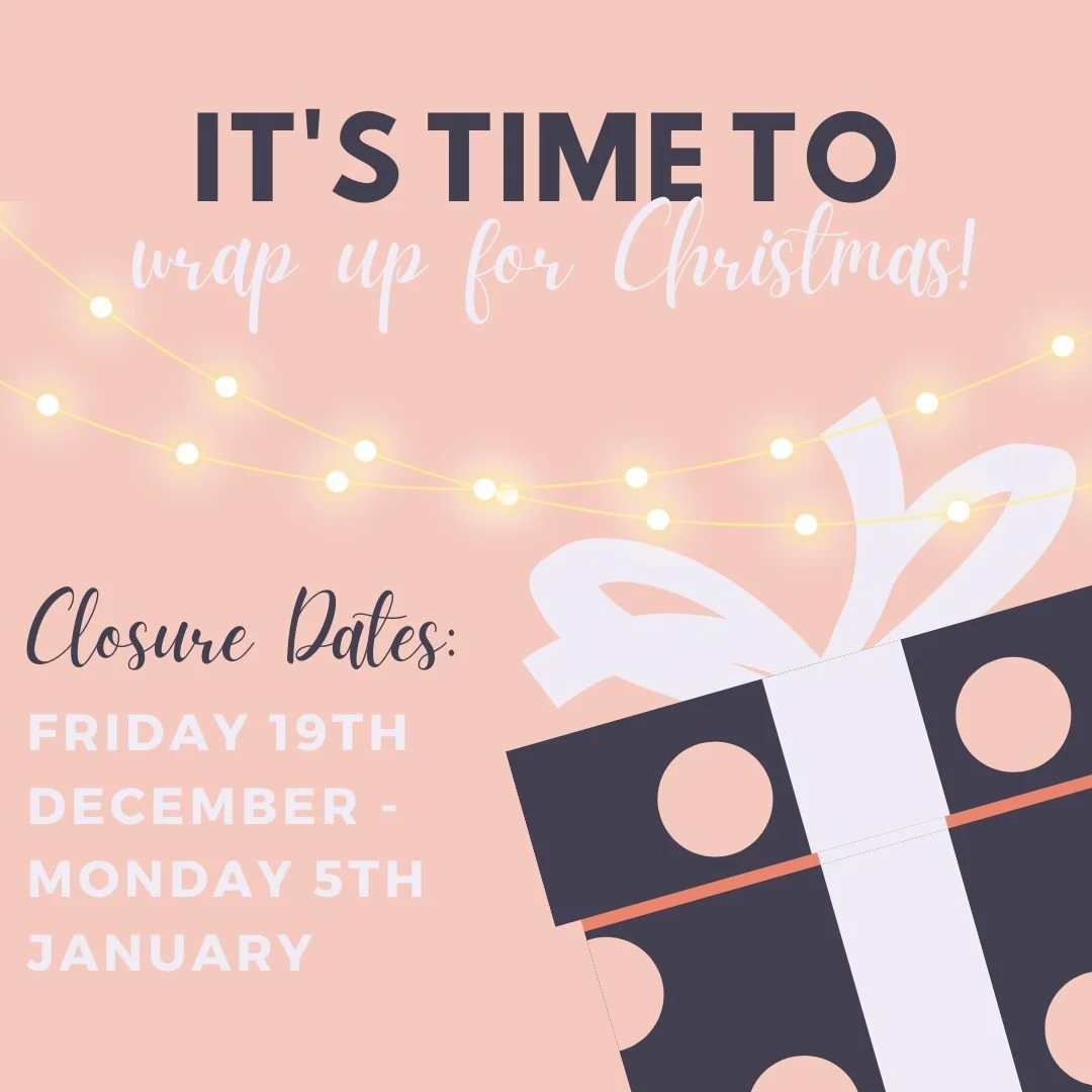 Just a little heads up on this years Christmas break! 🎅❄️☃🎄