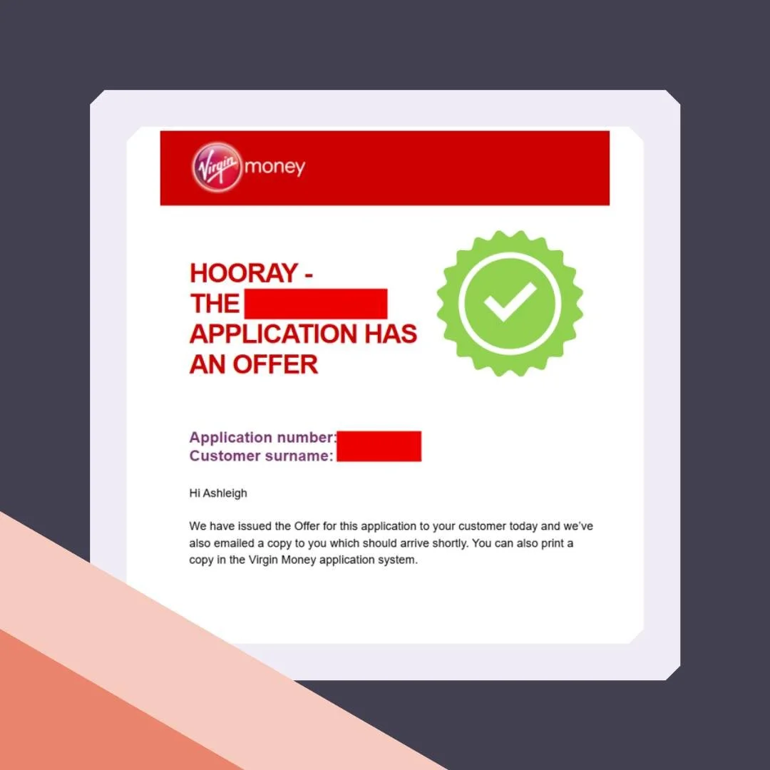 X6 Mortgage Offers already issued this week 🤩

These include:

✅ 3 x first time buyers 
✅ 2 x homemovers buying their forever homes 
✅ Client buying a 2nd home for daughter to live in

The mortgage market is constantly changing at the moment, so hav