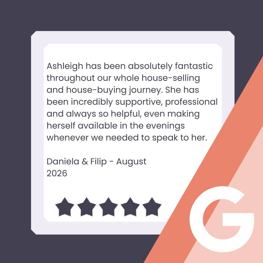 A review so good it needs 3 images 🤩

Thank you Daniela &amp; Filip for such amazing feedback!

#homemover #mortgageadvice #stokeontrent #staffordshire