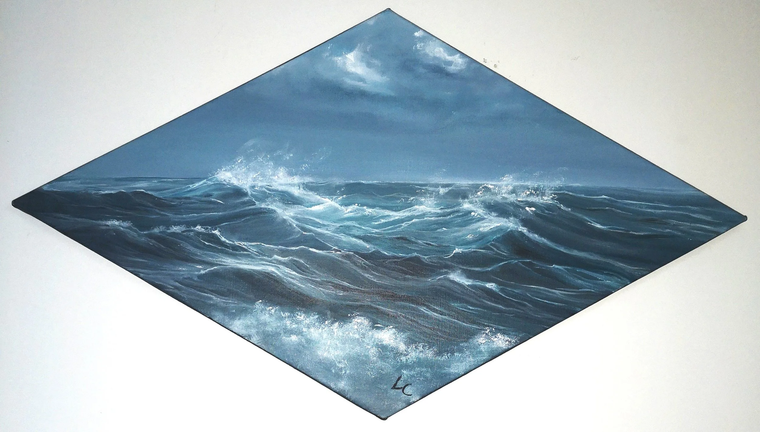 Laurence Cherade - Marines - Diagonale marine 2