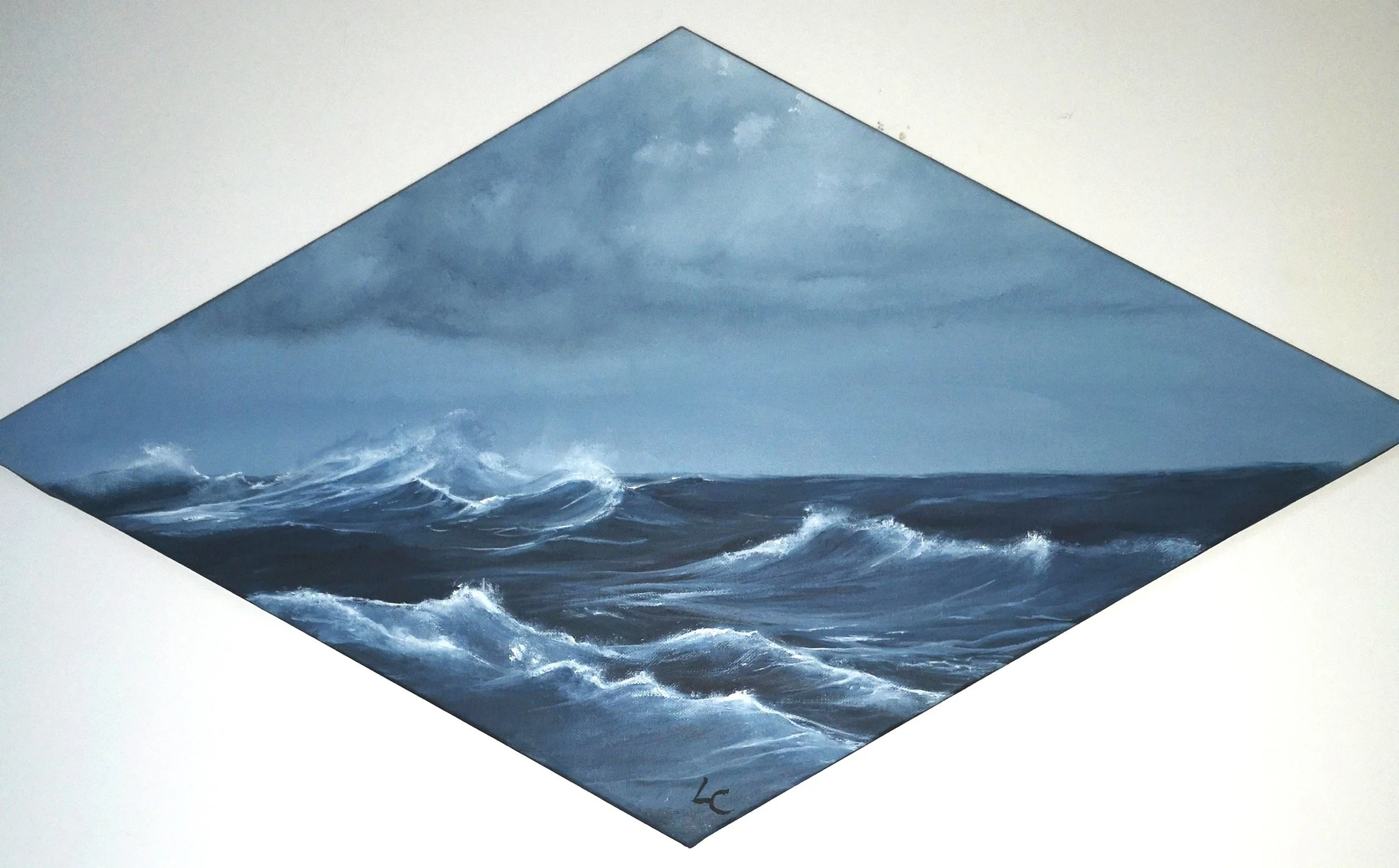 Laurence Cherade - Marines - Diagonale marine 3