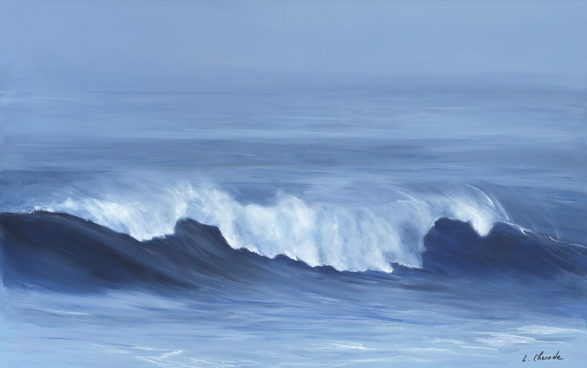 La Vague, 73x116 cm