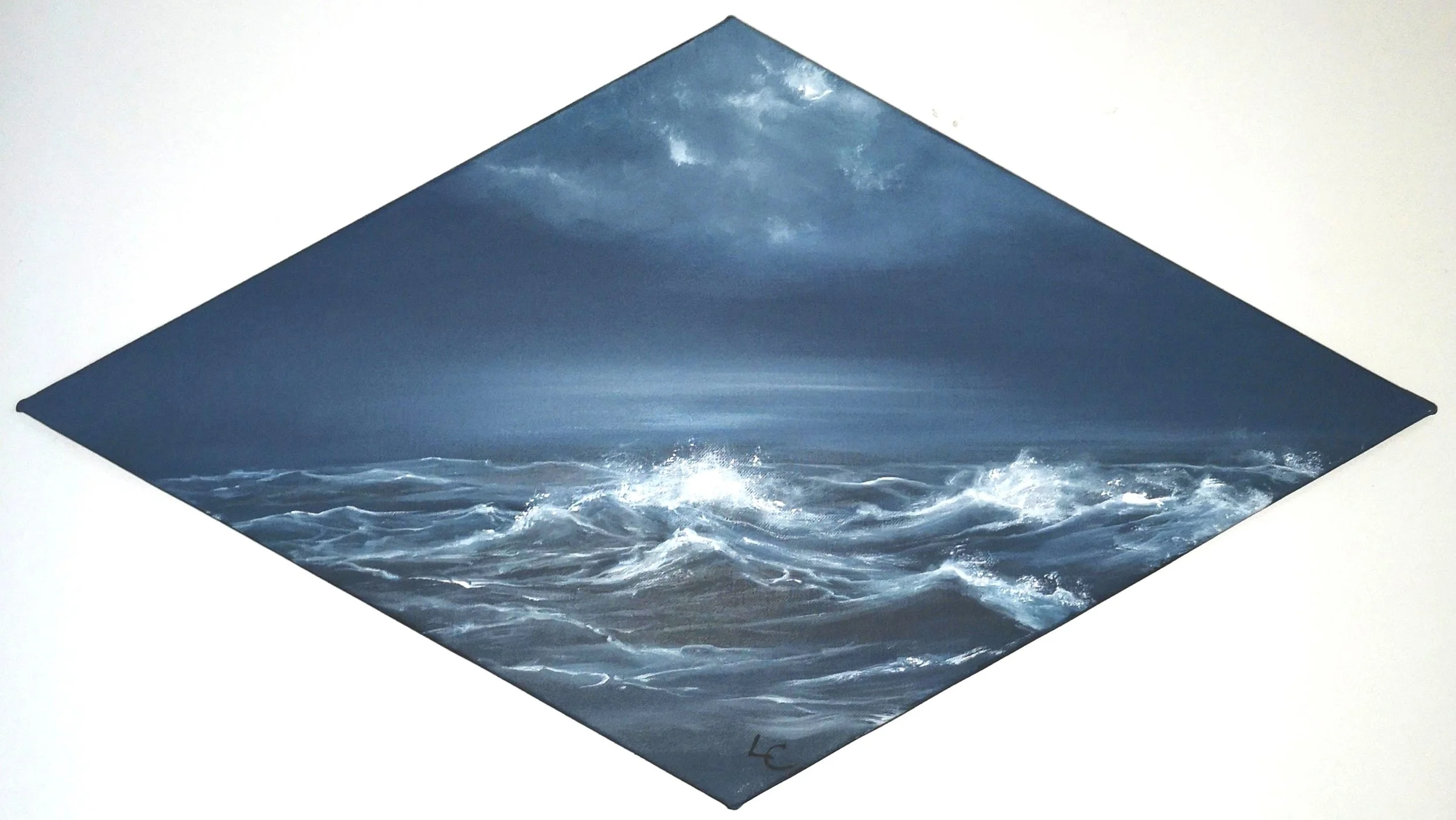 Laurence Cherade - Marines -Diagonale marine 1 