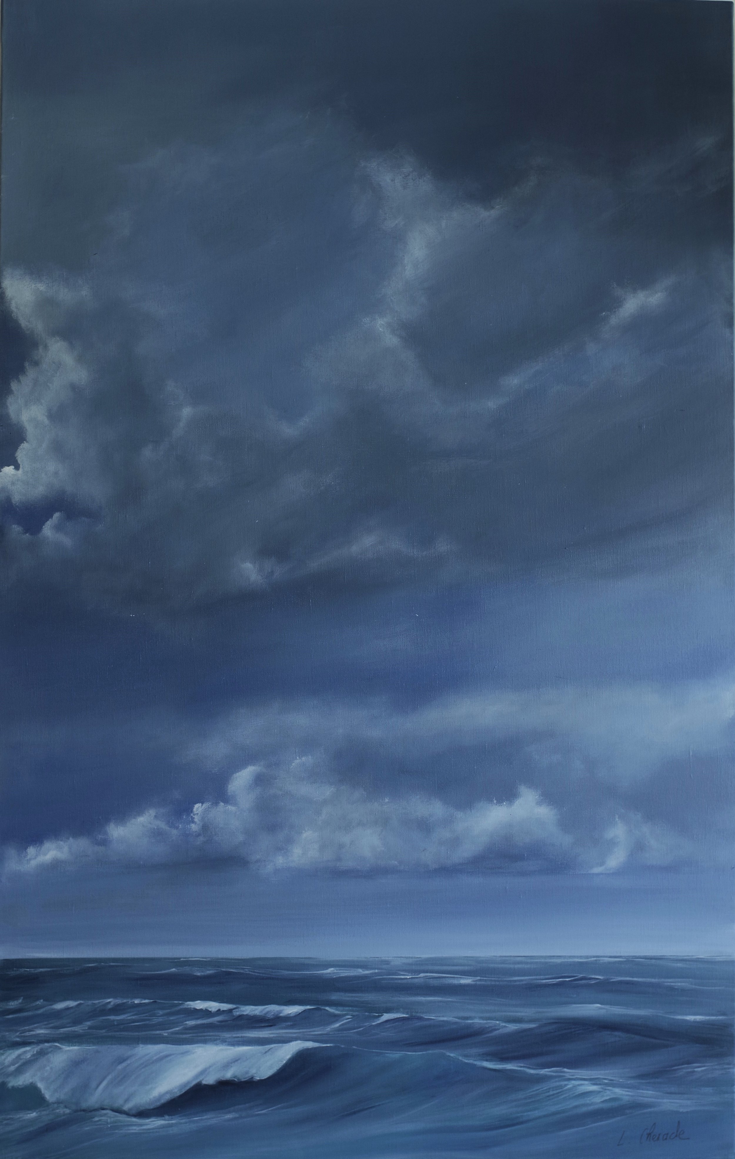 Entre ciel et mer, 116x73 cm