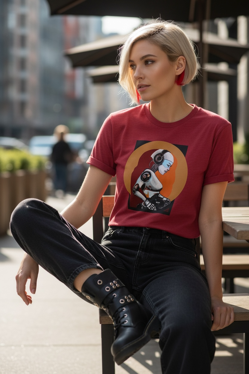 Orbit Art Unisex Jersey Tee