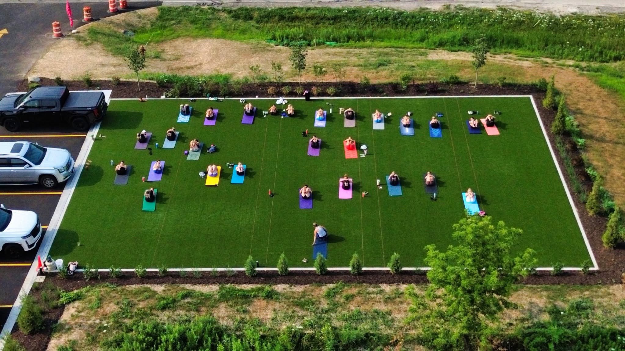 YOGA ON THE GREEN