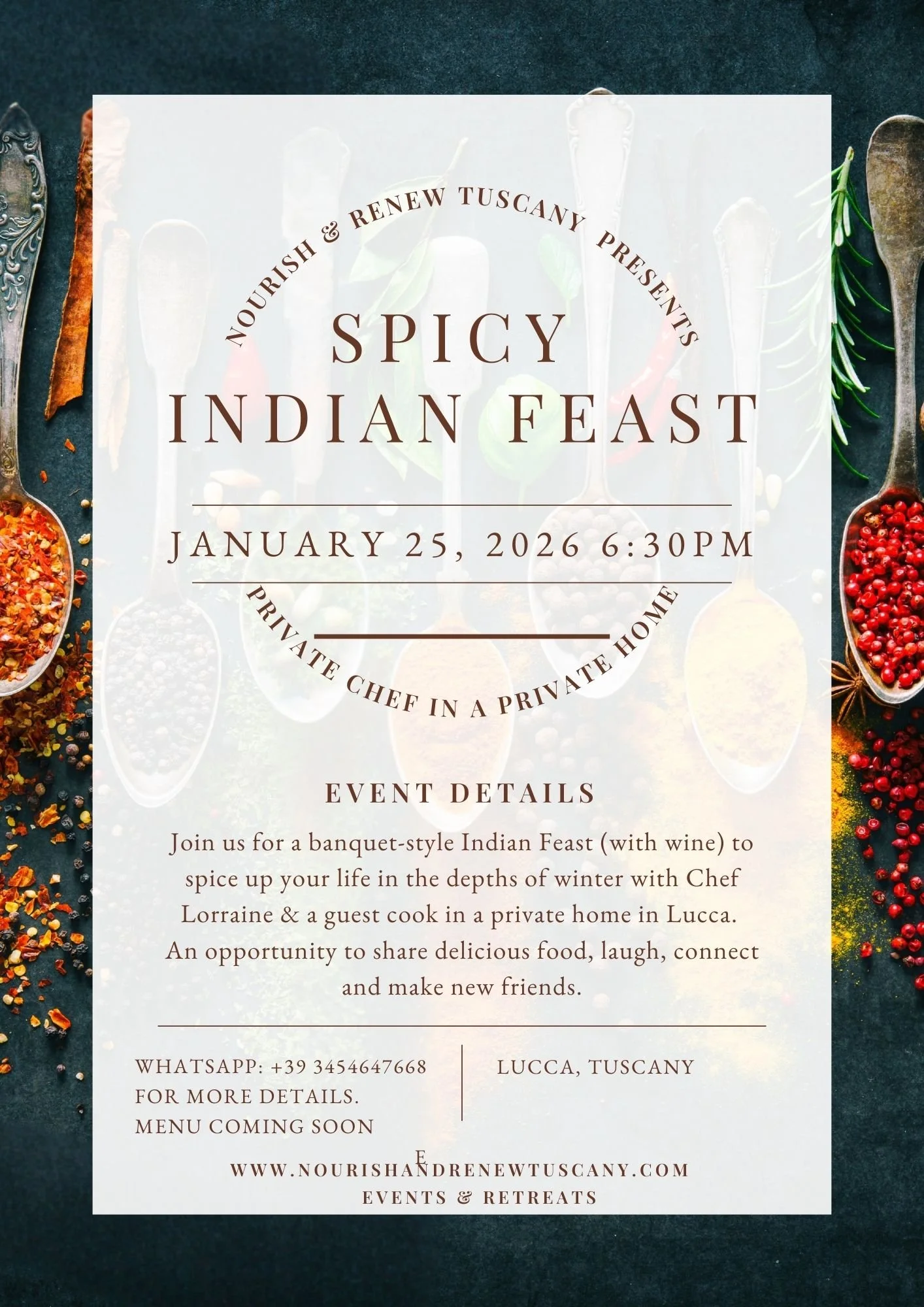 Spice Up Your Life Indian Feast
