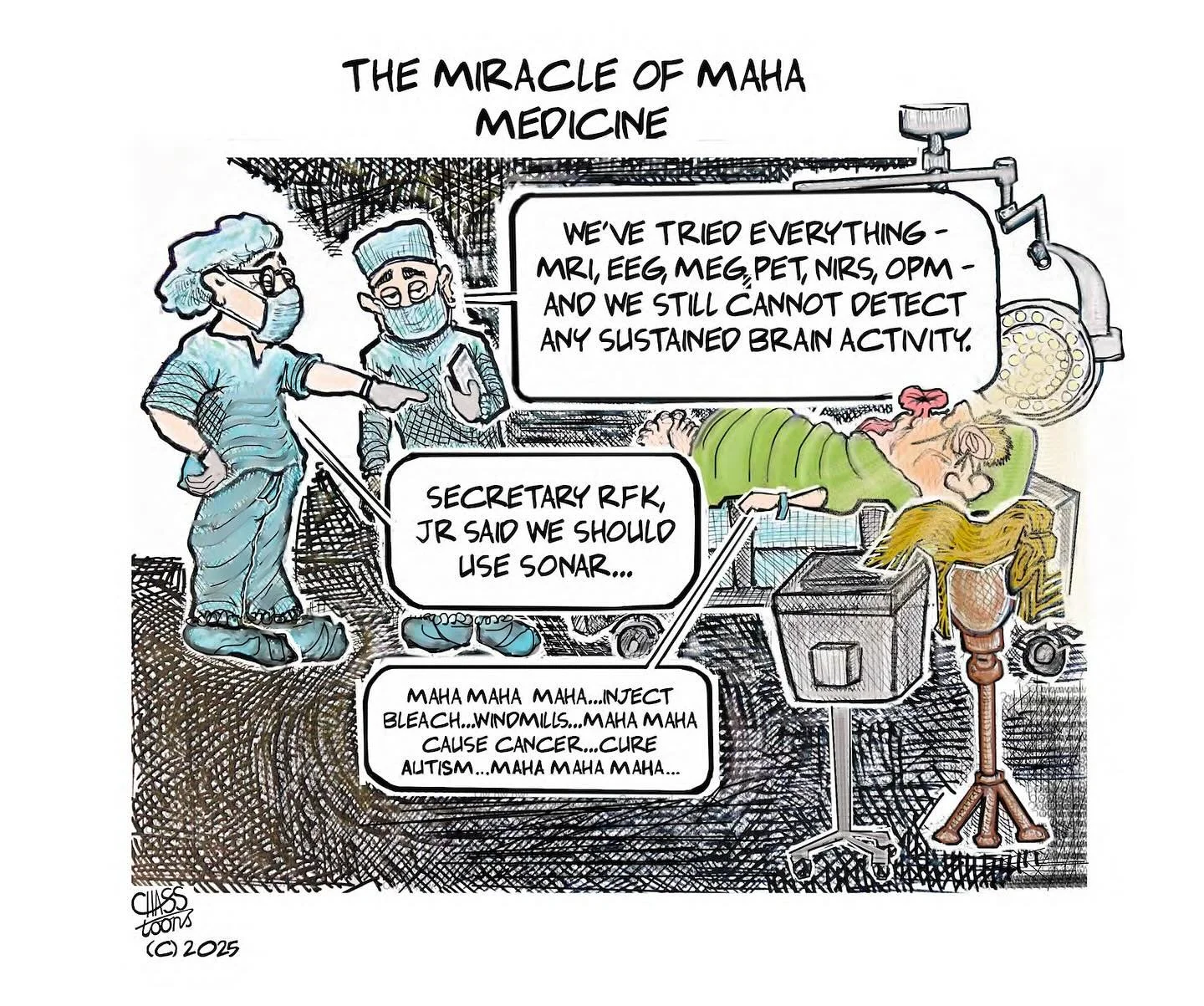 It appears that Dear Leader has once again passed his medical examinations with flying colors, at least if we are to believe the words of a man who spews on average 10 lies/day, and not itty bitty ones but big fat whoppers.

I for one am not buying t