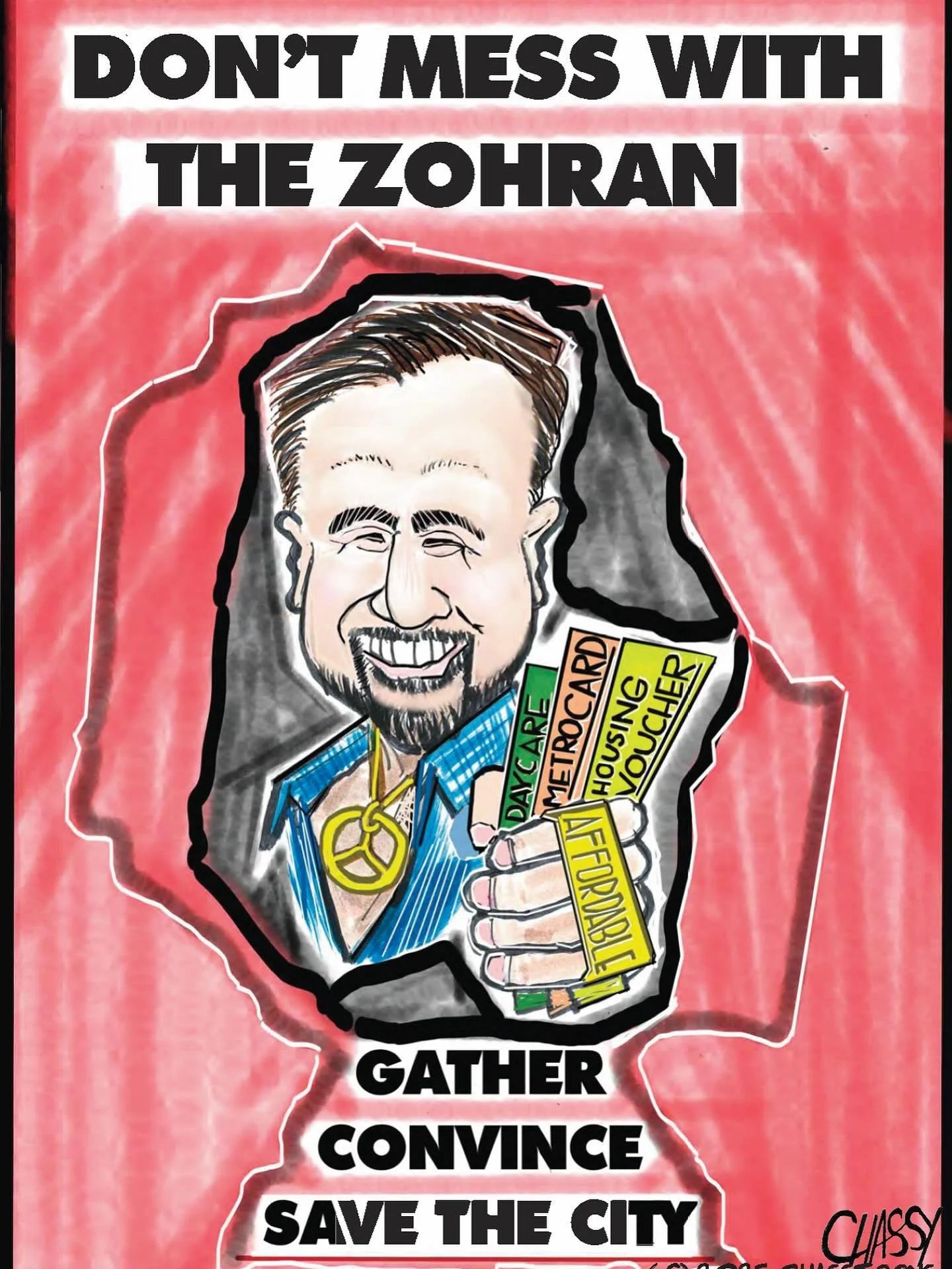 Bonus (repost) in honor of Zoran Mamdani kicking former Gropenor Cuomo&rsquo;s tuchass in last night&rsquo;s election.

#mamdani #nyc  #newyorkcity #andrewcuomo #mayormamdani #nycmayor #cityhall #election2025 #landslide #democraticsocialist #dsa #don