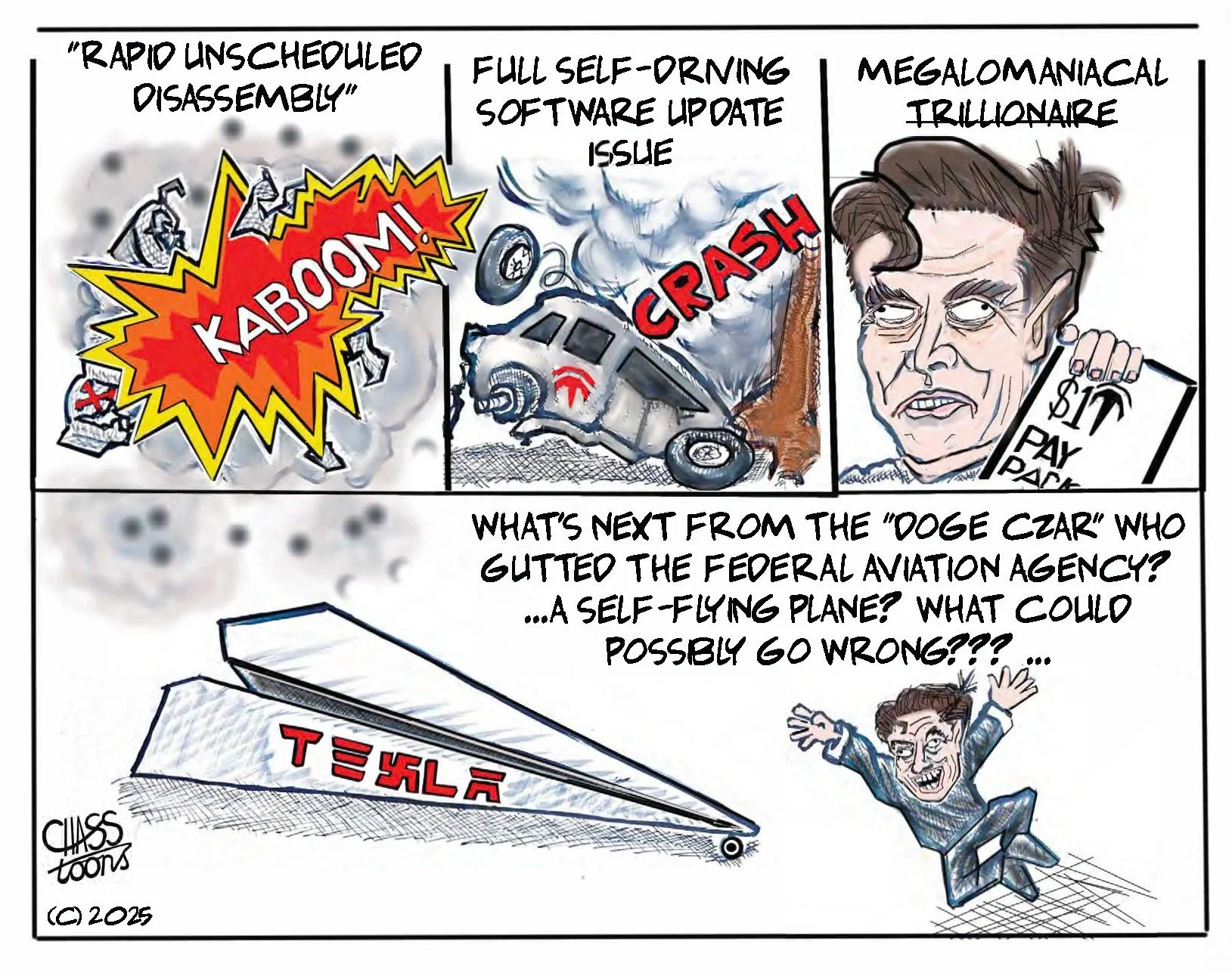 I couldn&rsquo;t help, but wonder: what would happen if Trump made nice with Elon Musk and asked him to come back with his DOGE bros to clean up some of the mess they had all made while throwing big chunks of the US federal government into the wood c