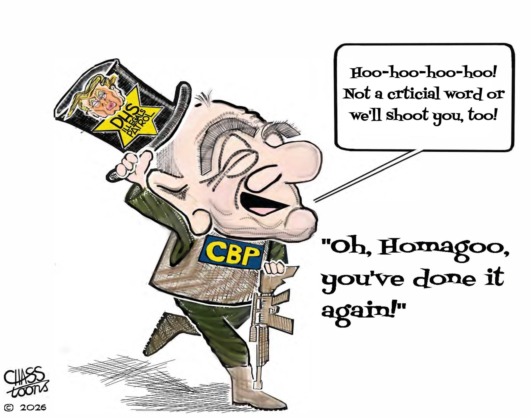 For full rant-n-rave, please click on the link in the comments below to visit my Substack - and don't forget to subscribe!

#tomhoman #borderpatrol #slavecatchers #mrmagoo #magoo #homeland #homelandsecurity #migrant #migrants #immigration #immigrants