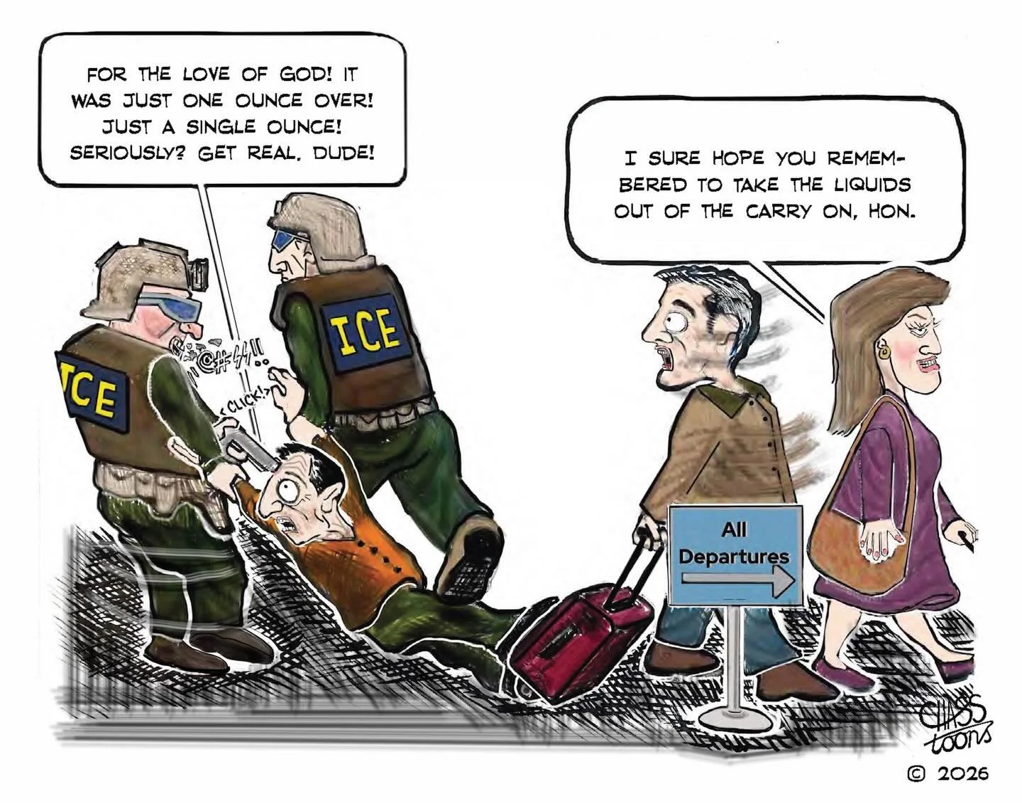 For complete rant-and-rave, please click on the link in the comments below to go to my Substack, and don&rsquo;t forget to subscribe!

#airtravel #airport #abolishice #trump #tsa @zeteo @aaronparnas @meidastouch