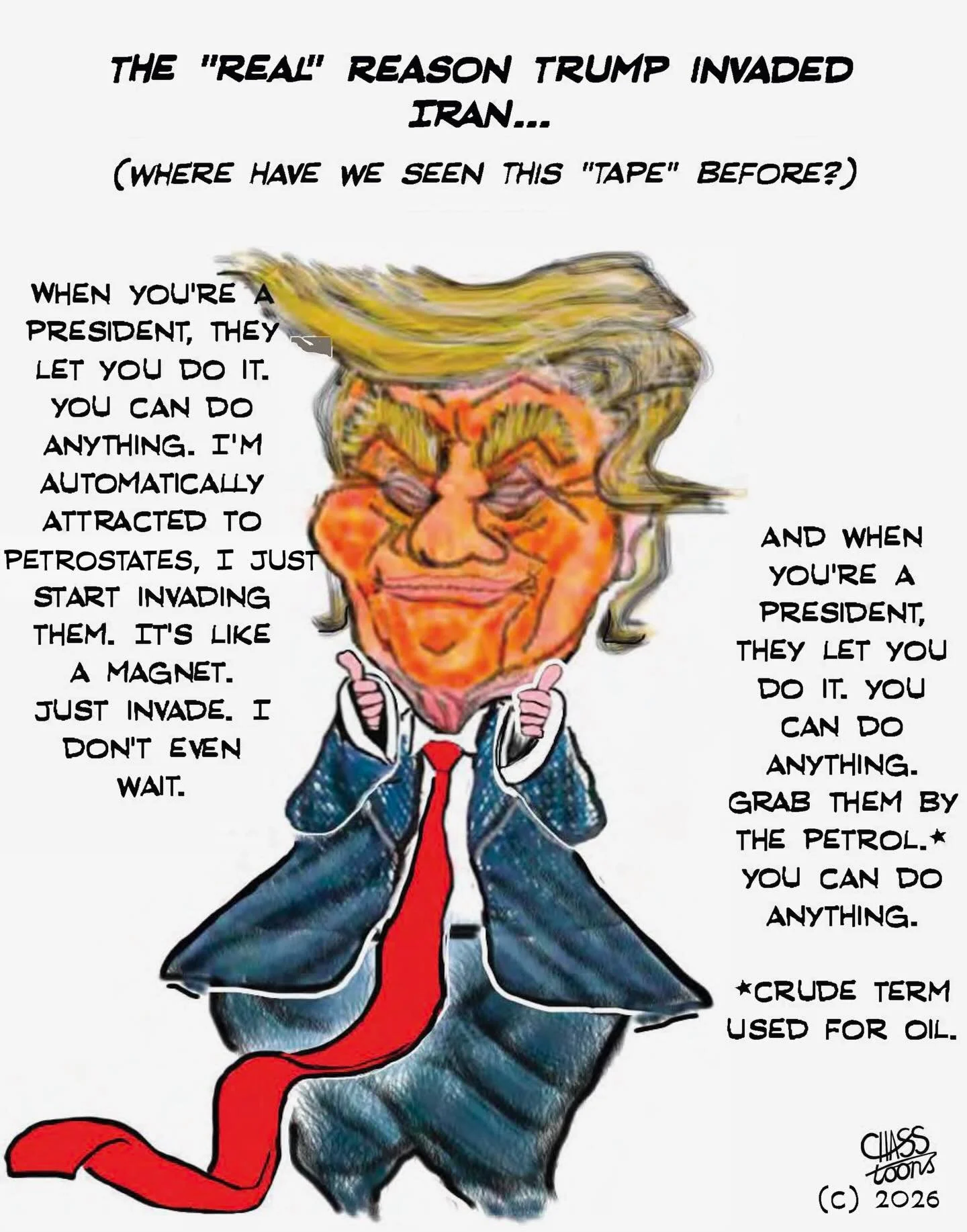 For complete rant-and-rave, please click on the link in the comments below to go to my Substack, and don&rsquo;t forget to subscribe!

#trump #dejavu #sexualassault #iran #warcrimes