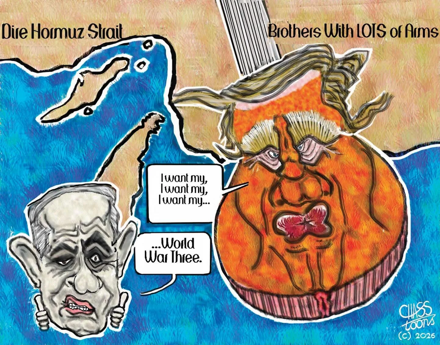 For complete rant-and-rave, please click on the link in the comments below to go to my Substack, and don&rsquo;t forget to subscribe!

#bibi #trump #direstraits #straitofhormuz #ceasefire