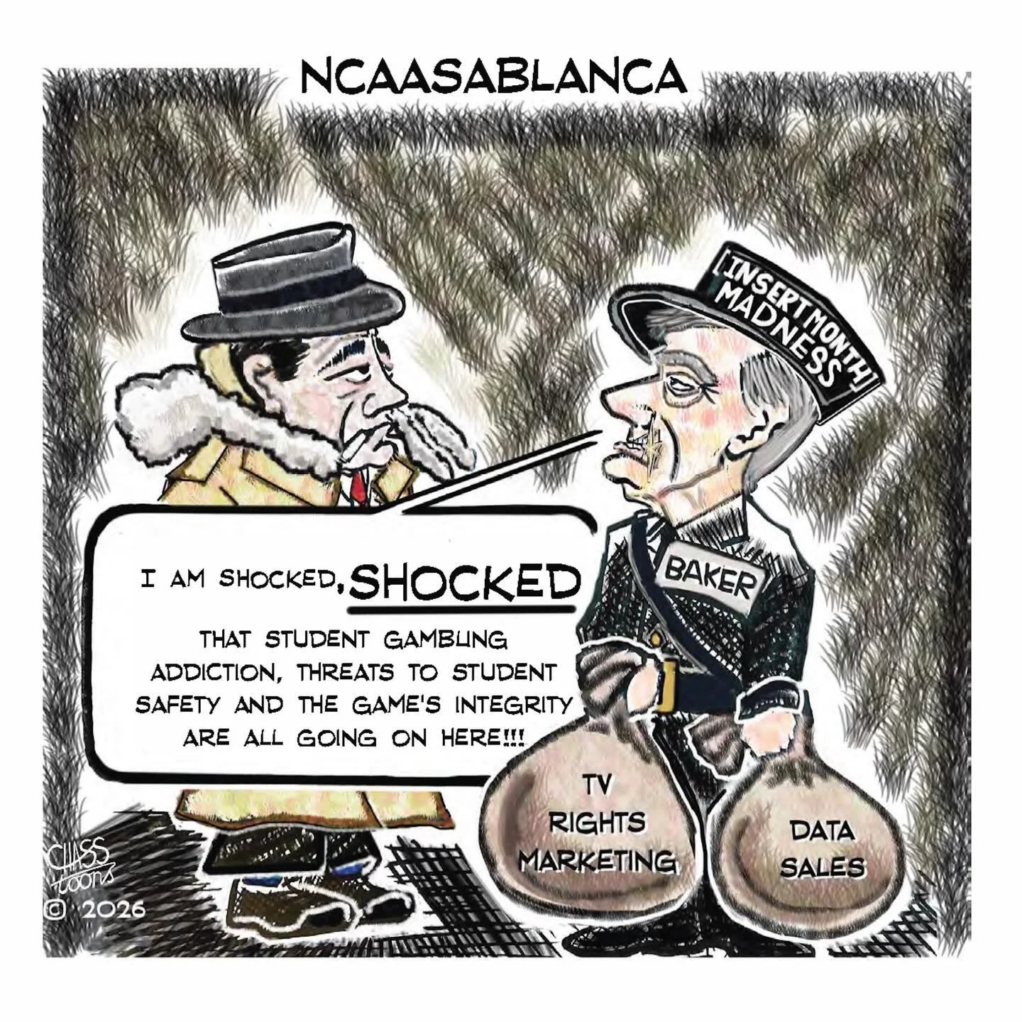 For complete rant-and-rave, please click on the link in the comments below to go to my Substack, and don&rsquo;t forget to subscribe!

#bogart #casablanca #ncaa #nil #studentathlete  @followers @everyone @highlight