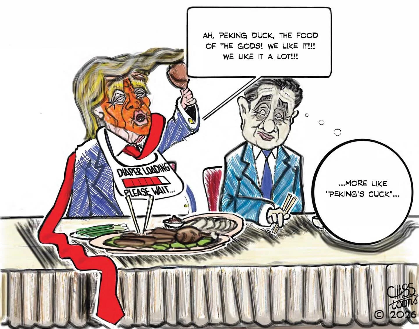 For complete rant-and-rave, please click on the link in the comments below to go to my Substack, and don&rsquo;t forget to subscribe!

#trump #china #pekingduck #cuckold #taiwan 

@highlight @followers
