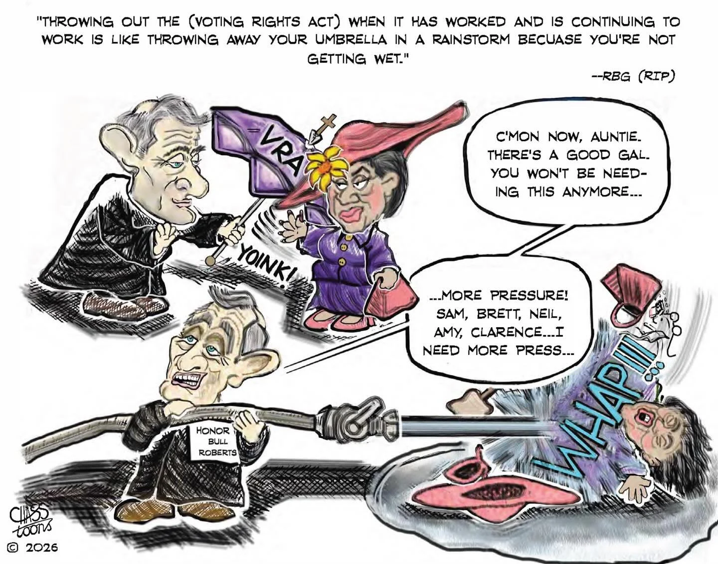 For complete rant-and-rave, please click on the link in the comments below to go to my Substack, and don&rsquo;t forget to subscribe!

#supremecourt #jimcrow #votingrights #civilrights #hacks @naacp @splcenter @humanrightscampaign @naturbanleague @am