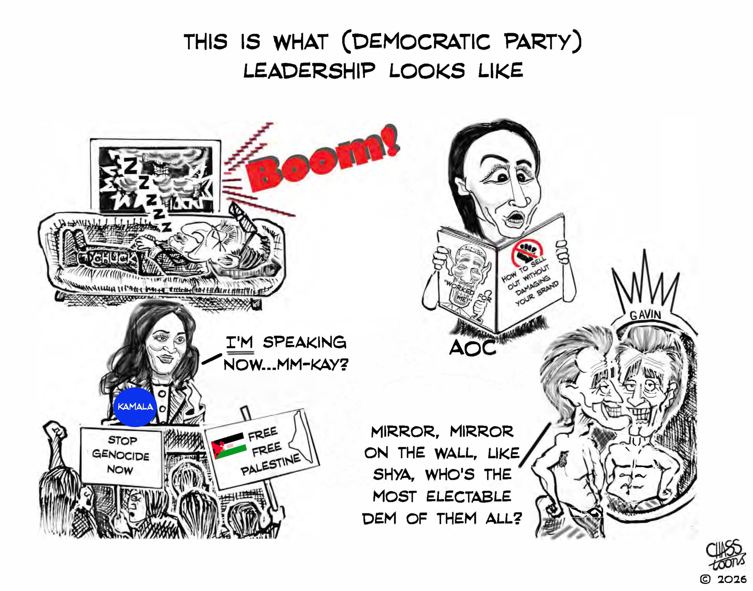 For complete rant-and-rave, please click on the link in the comments below to go to my Substack, and don&rsquo;t forget to subscribe!

#chuckschumer #aoc #kamalaharris #gavinnewsom #democrats 

@followers highlight