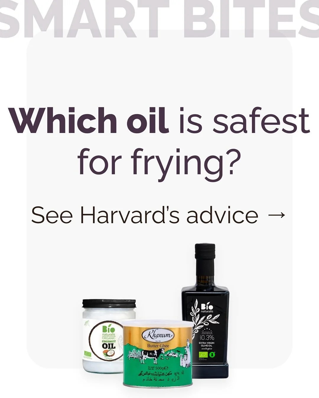 Happy fry-day! 🍳 Olive, sunflower, rapeseed&hellip; which oils are really safe for frying? 🤔 Harvard-backed guide inside.

👉 Swipe for safe picks &amp; tips.
With Plezha you get swaps in every recipe &mdash; flexible, balanced cooking made simple.
