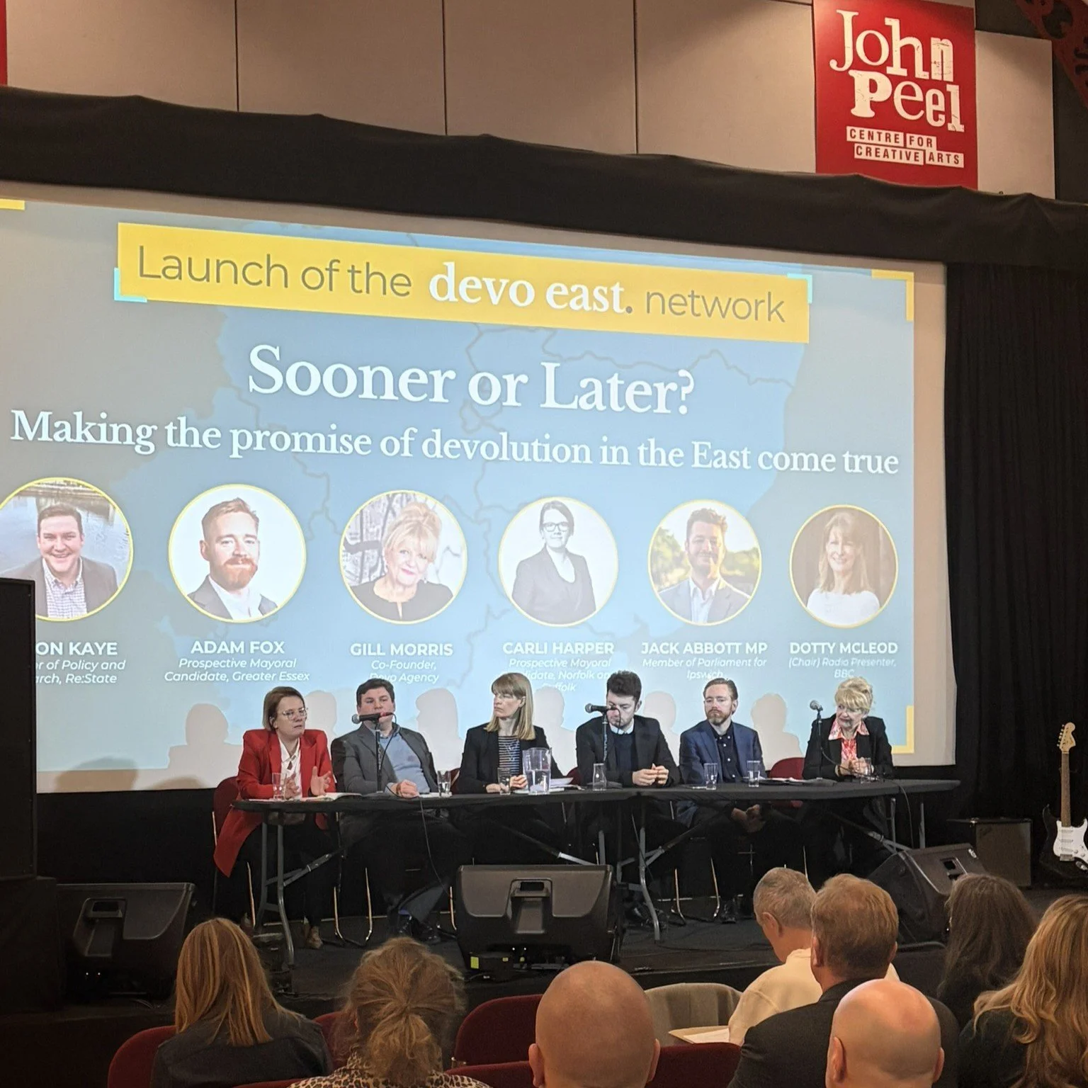 Devo East Network launch: Sooner or Later? Making the promise of devolution come true.