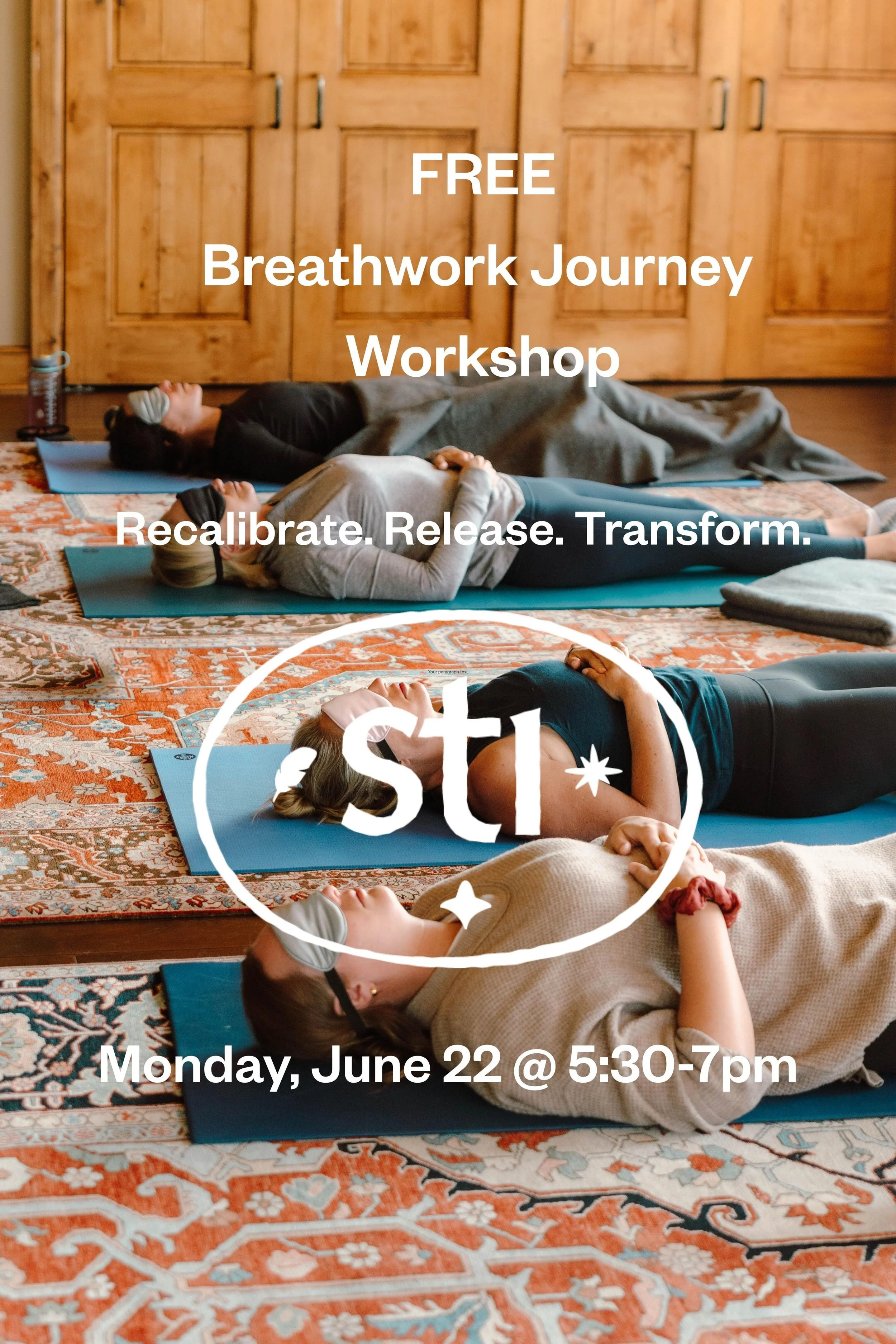 Monday, June 22 @ 5:30pm IRL Breathwork Journey in Bozeman