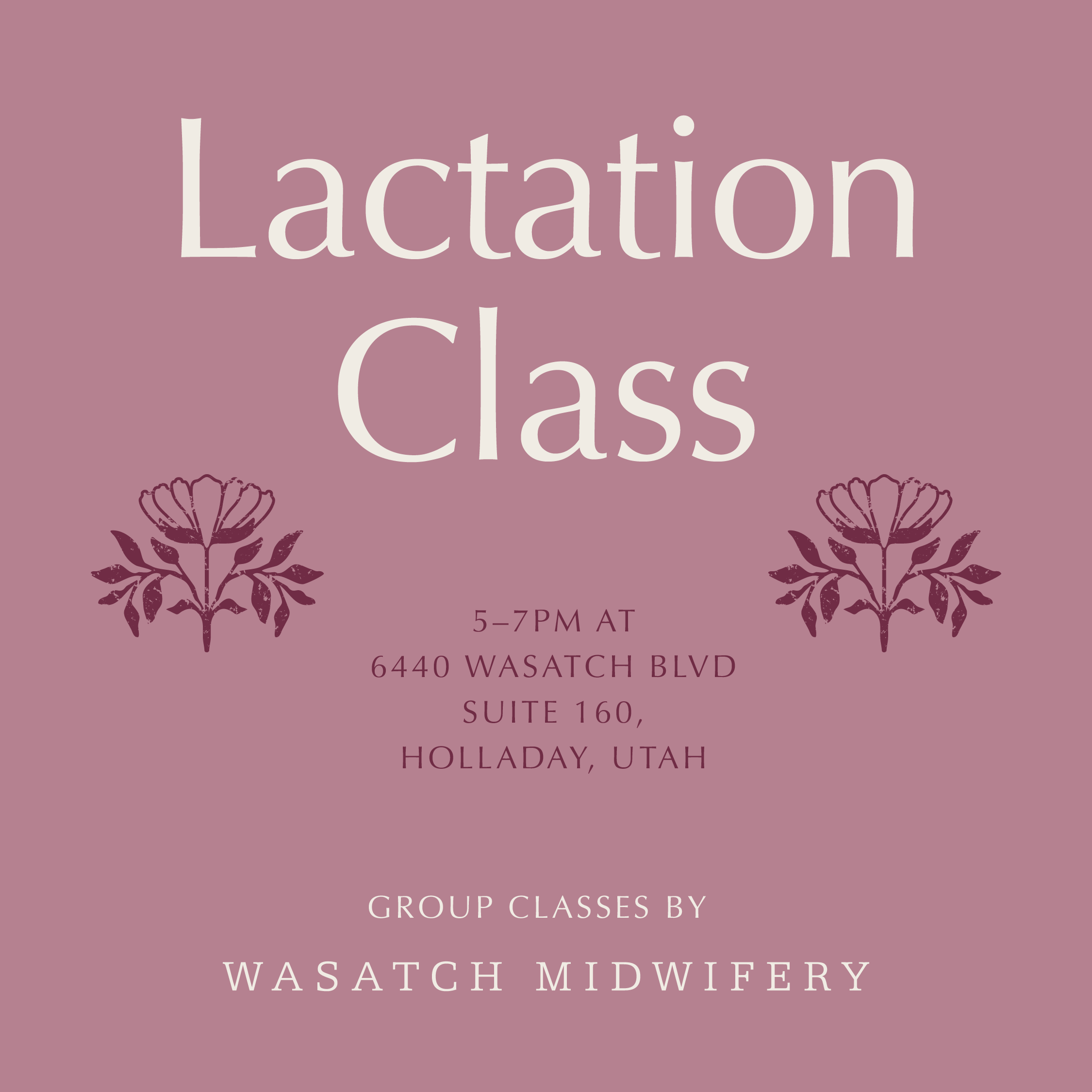 Lactation Group Class