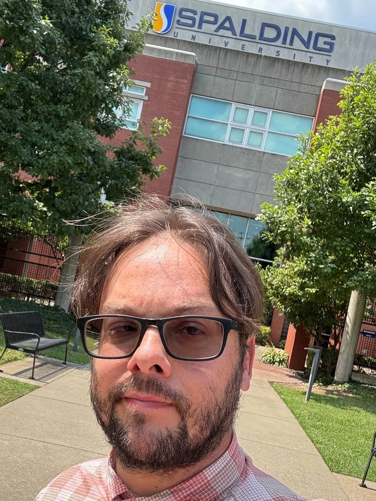 New teaching gig. #adjunctprofessor #writing #teaching #downtownlouisville