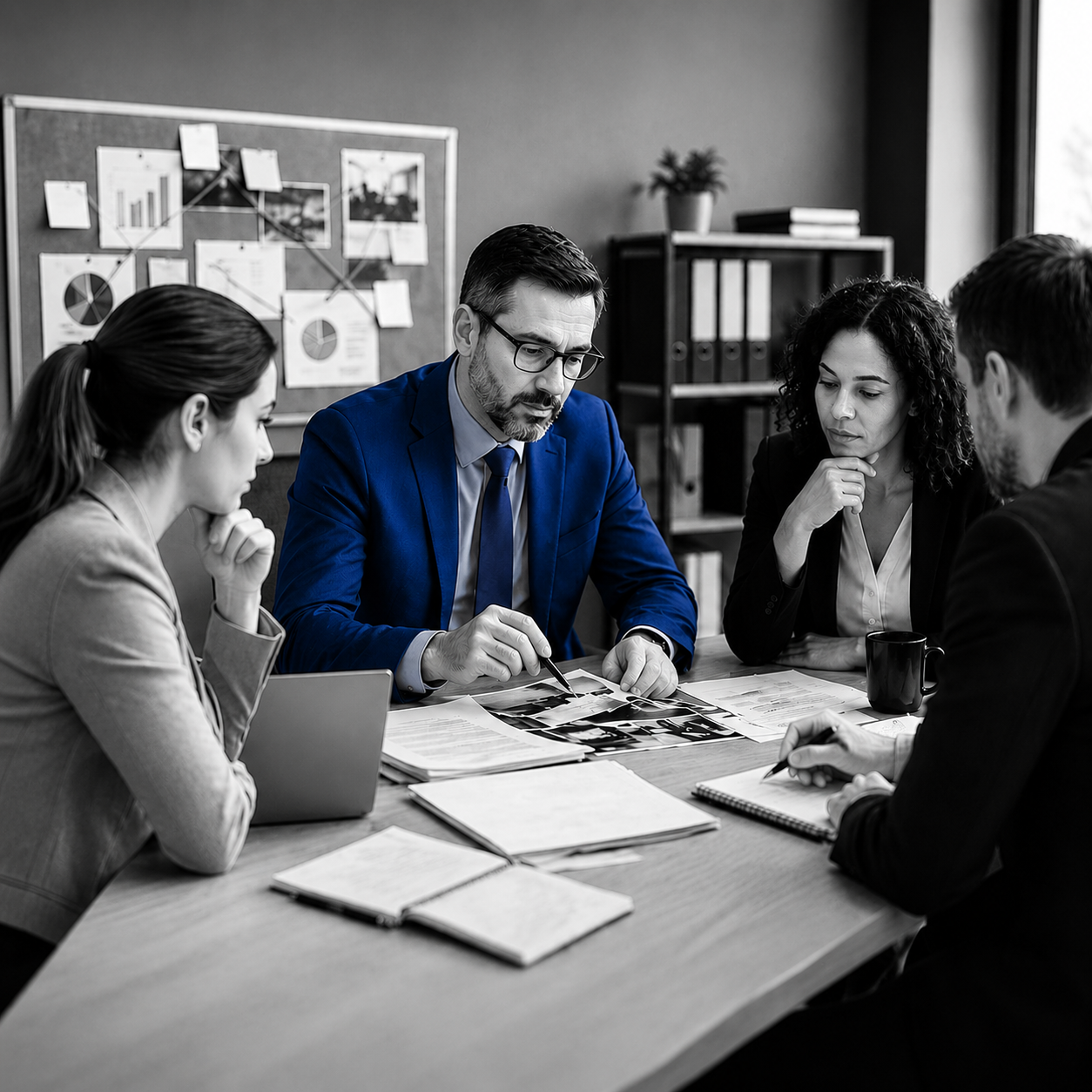Professional office meeting with blue suit.png