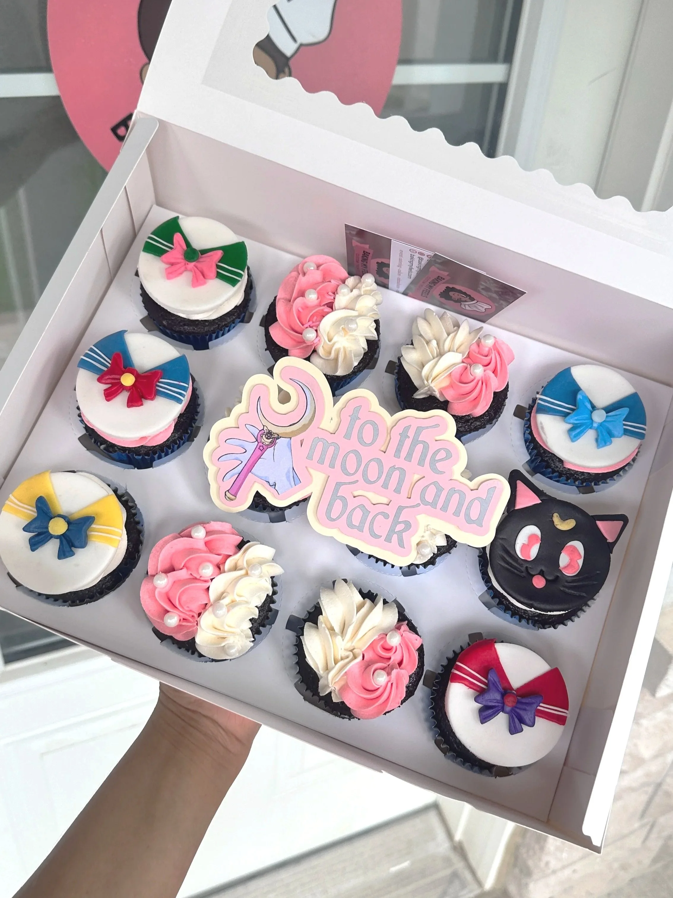 Sailor Moon Super Mario Cupcakes Ajax Pickering Whitby Scarborough Oshawa